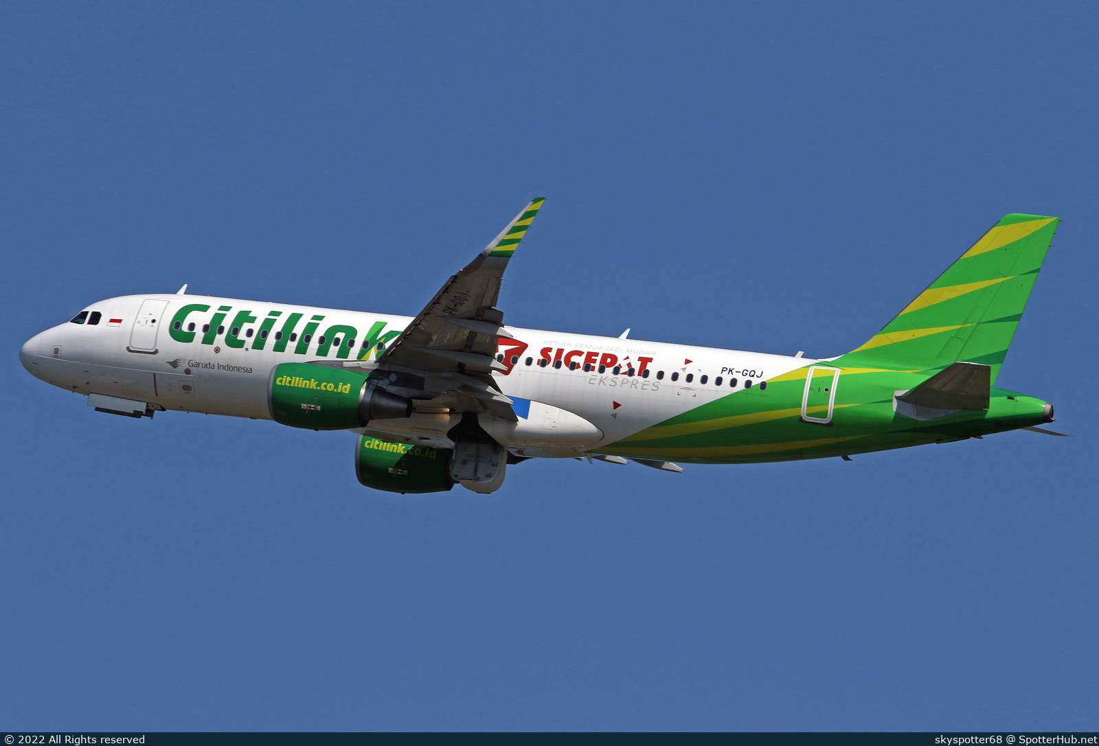 Photo of PK-GQJ - Airbus A320-214 operated by Citilink