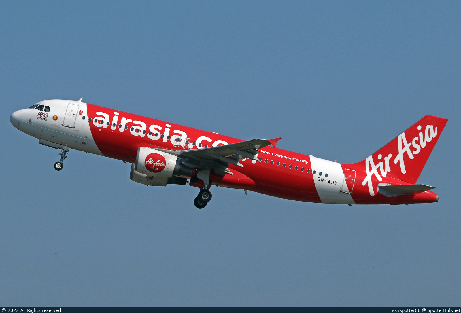 Photo of 9M-AJY - Airbus A320-216 operated by AirAsia
