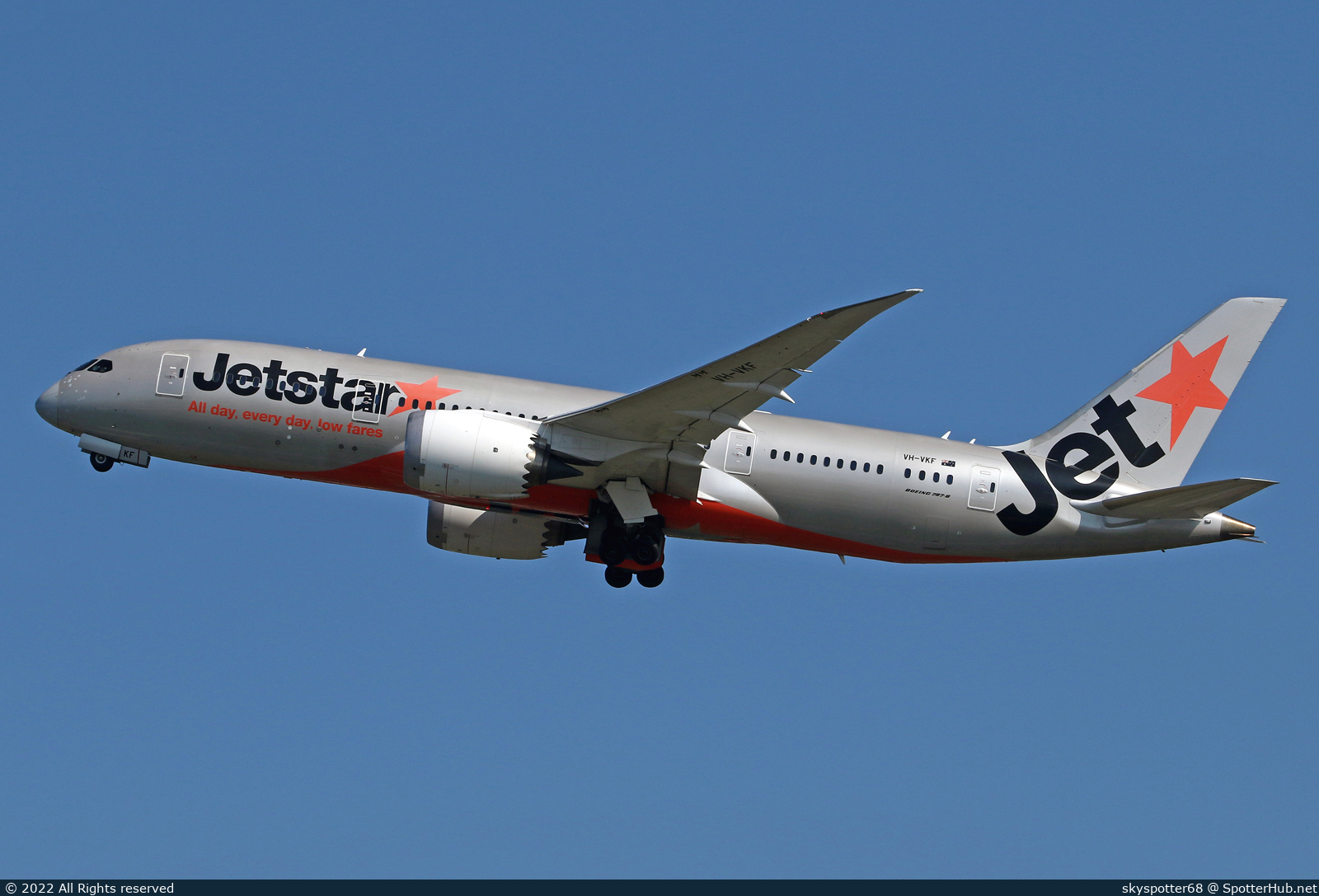 Photo of VH-VKF - Boeing 787-8 Dreamliner operated by Jetstar Airways