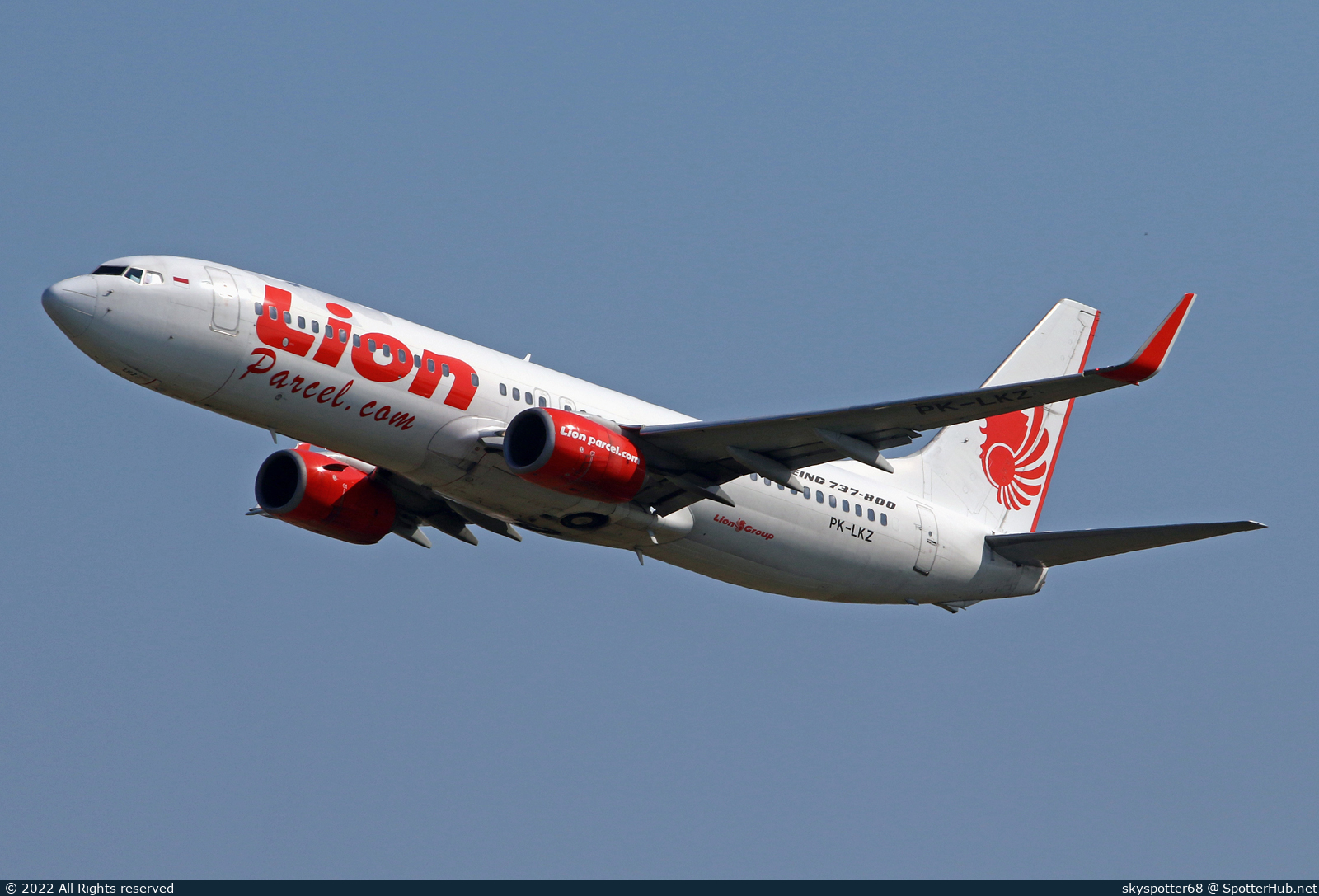 Photo of PK-LKZ - Boeing 737-8GP operated by Lion Air