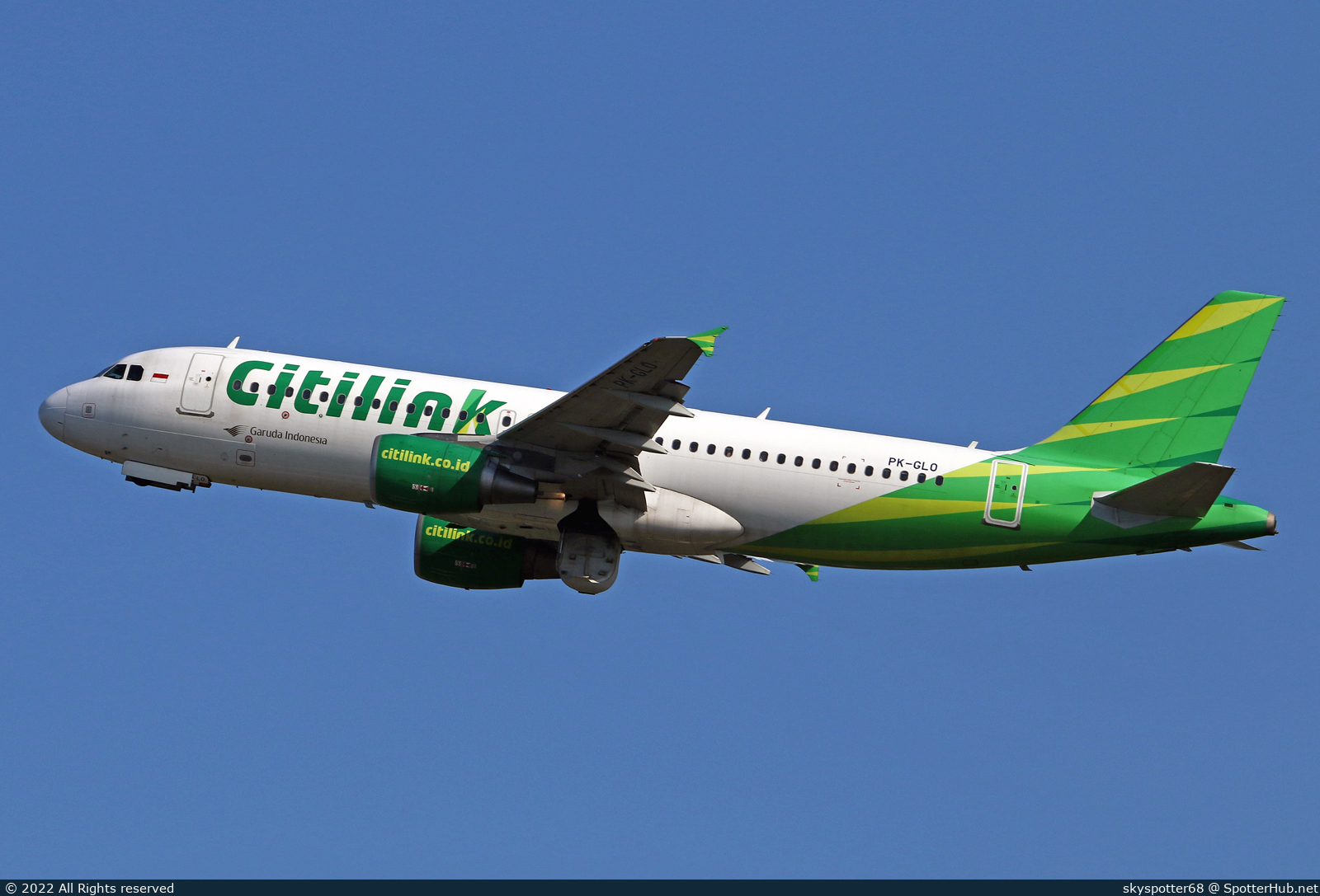 Photo of PK-GLO - Airbus A320-214 operated by Citilink