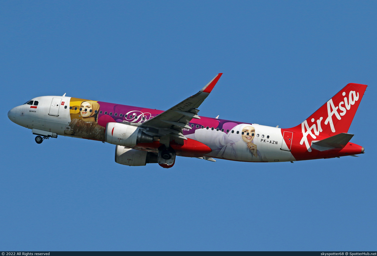Photo of PK-AZN - Airbus A320-216 operated by Indonesia AirAsia