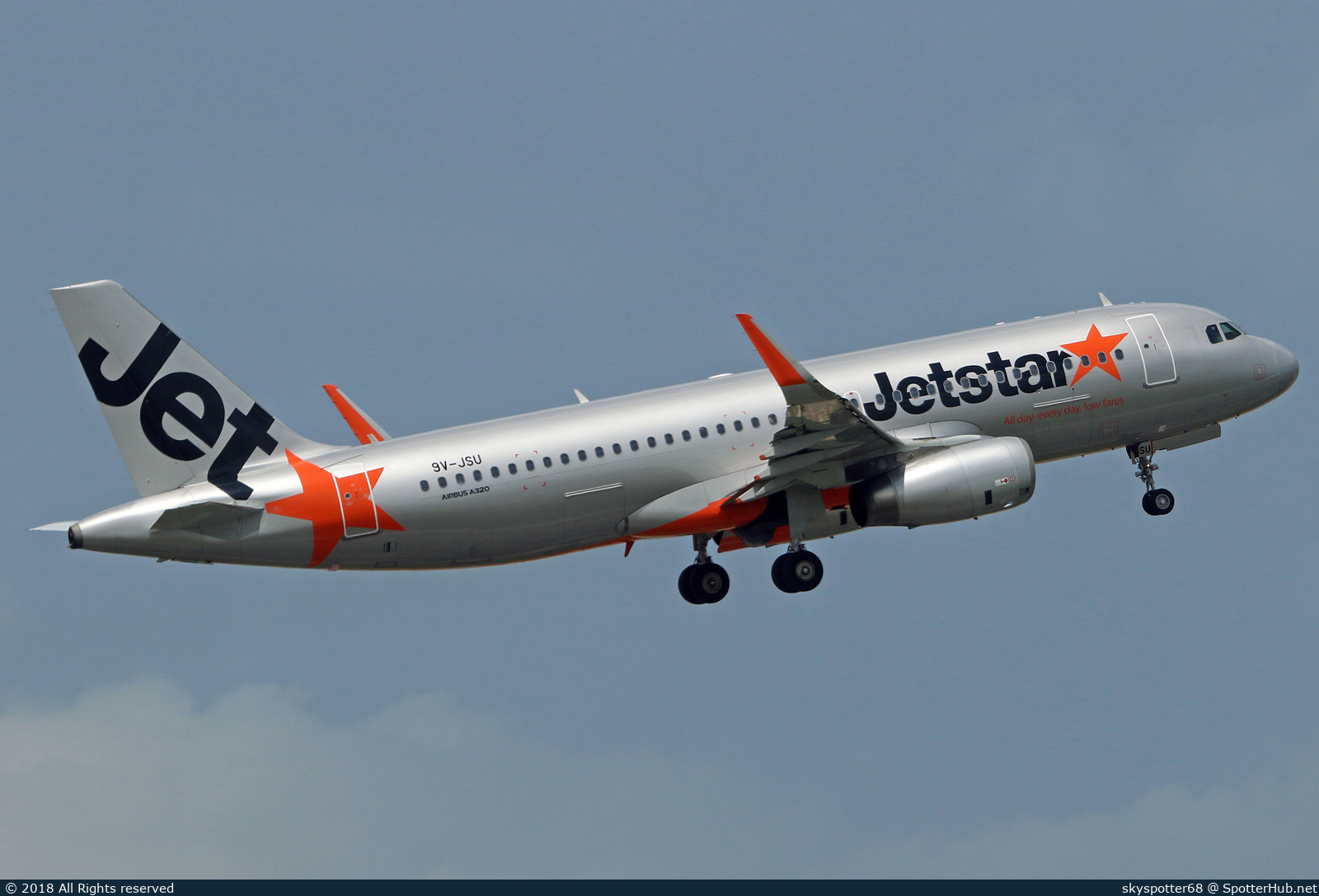 Photo of 9V-JSU - Airbus A320-232 operated by Jetstar Asia