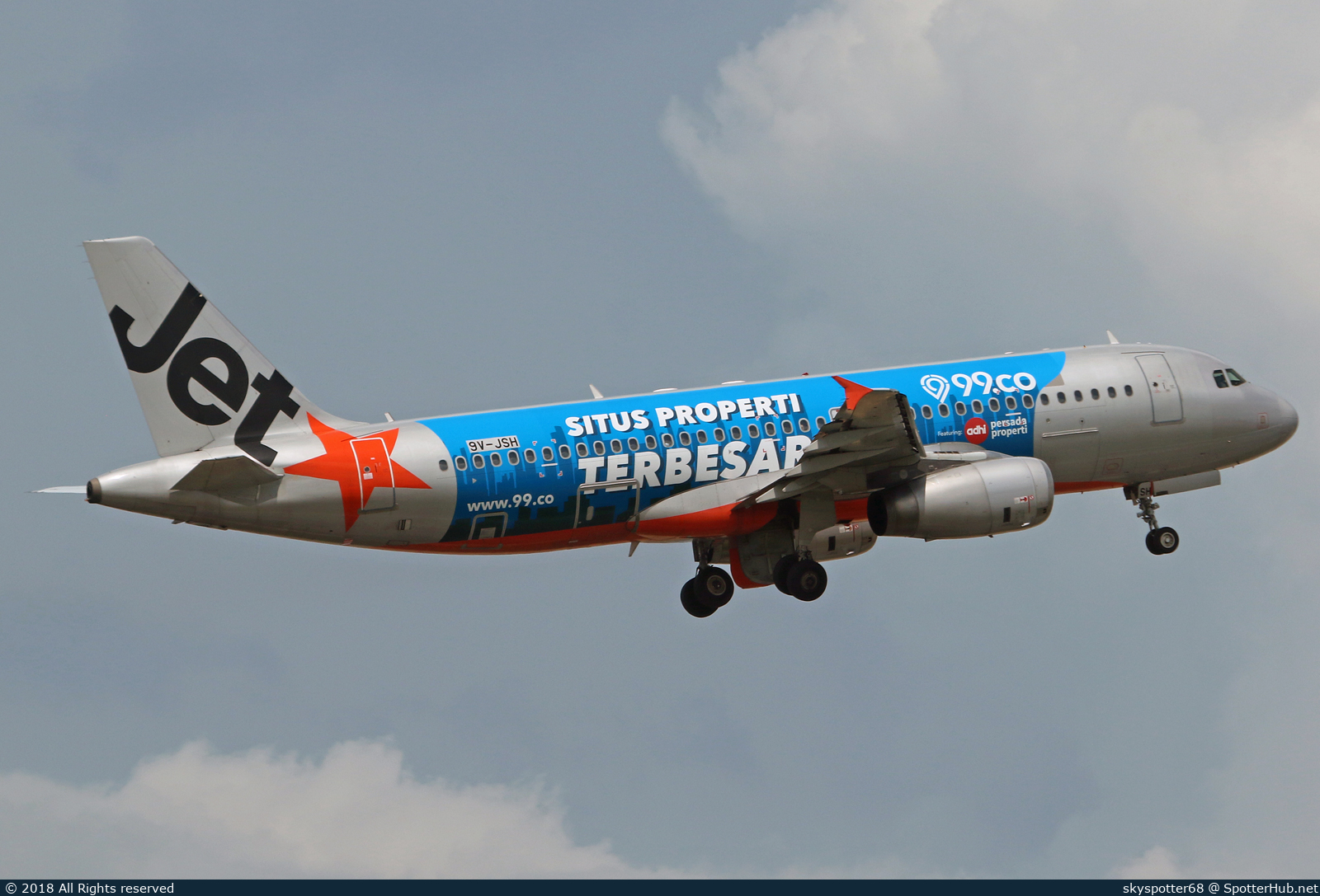 Photo of 9V-JSH - Airbus A320-232 operated by Jetstar Asia