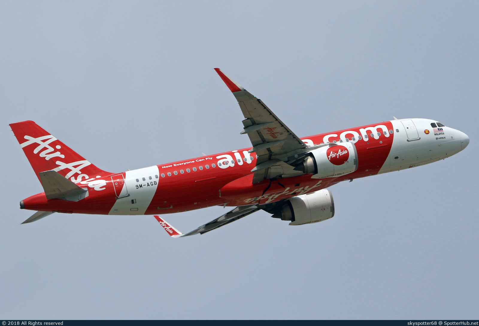 Photo of 9M-AGB - Airbus A320-251N operated by AirAsia