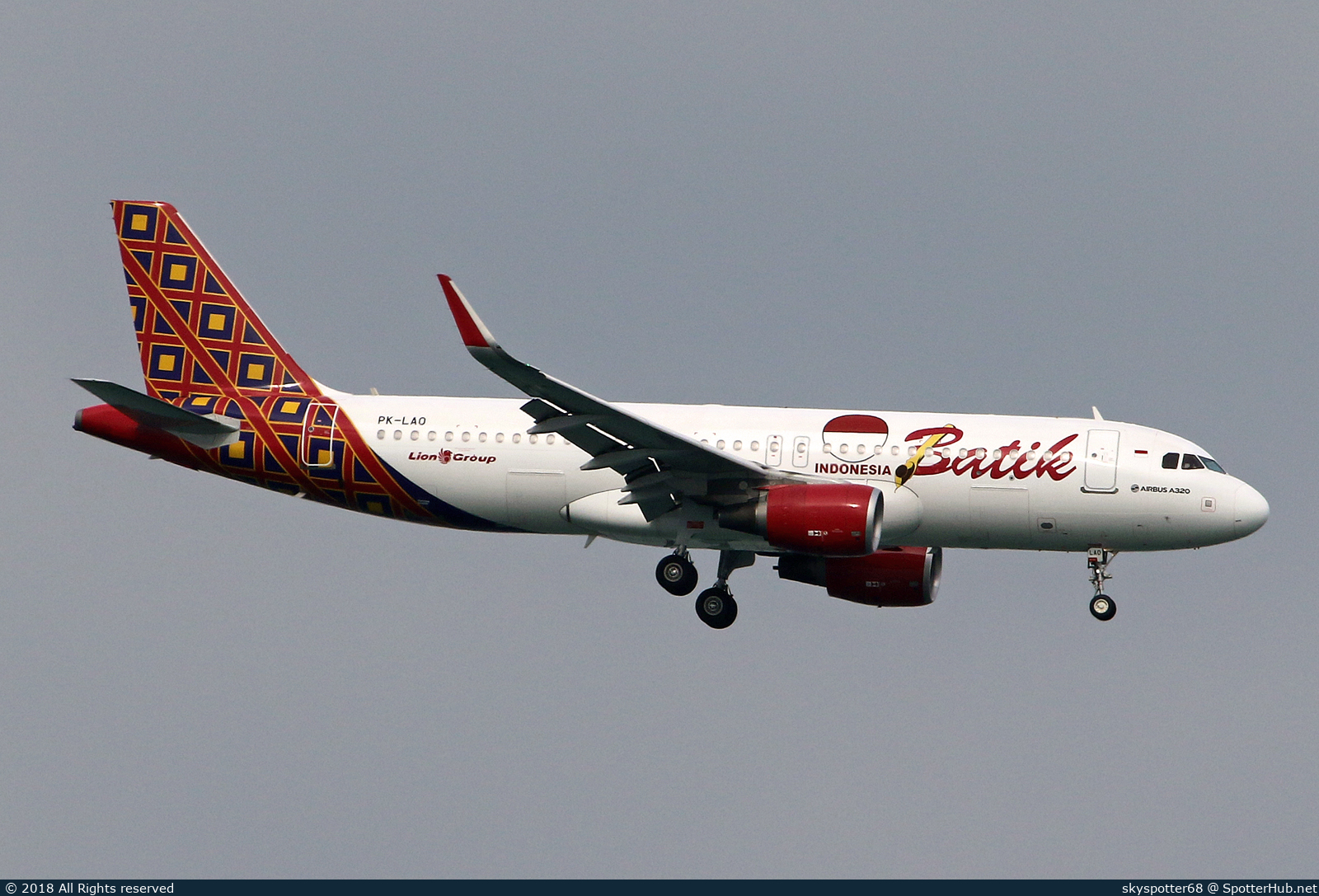 Photo of PK-LAO - Airbus A320-214 operated by Batik Air