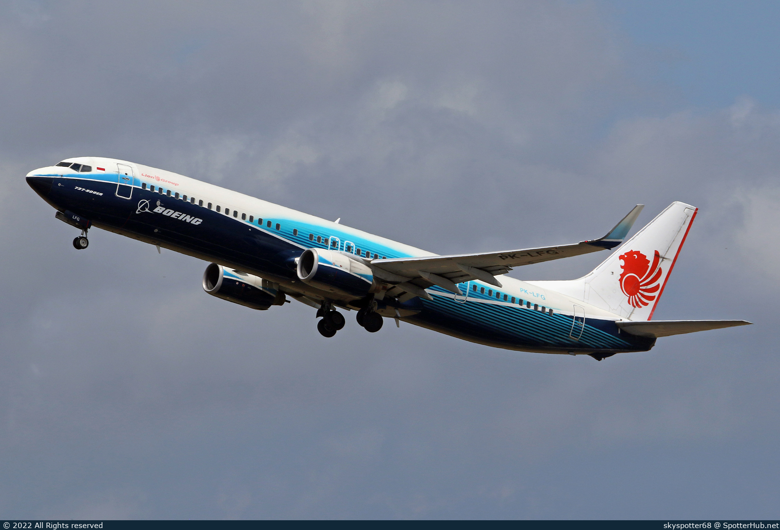 Photo of PK-LFG - Boeing 737-9GP(ER) operated by Lion Air