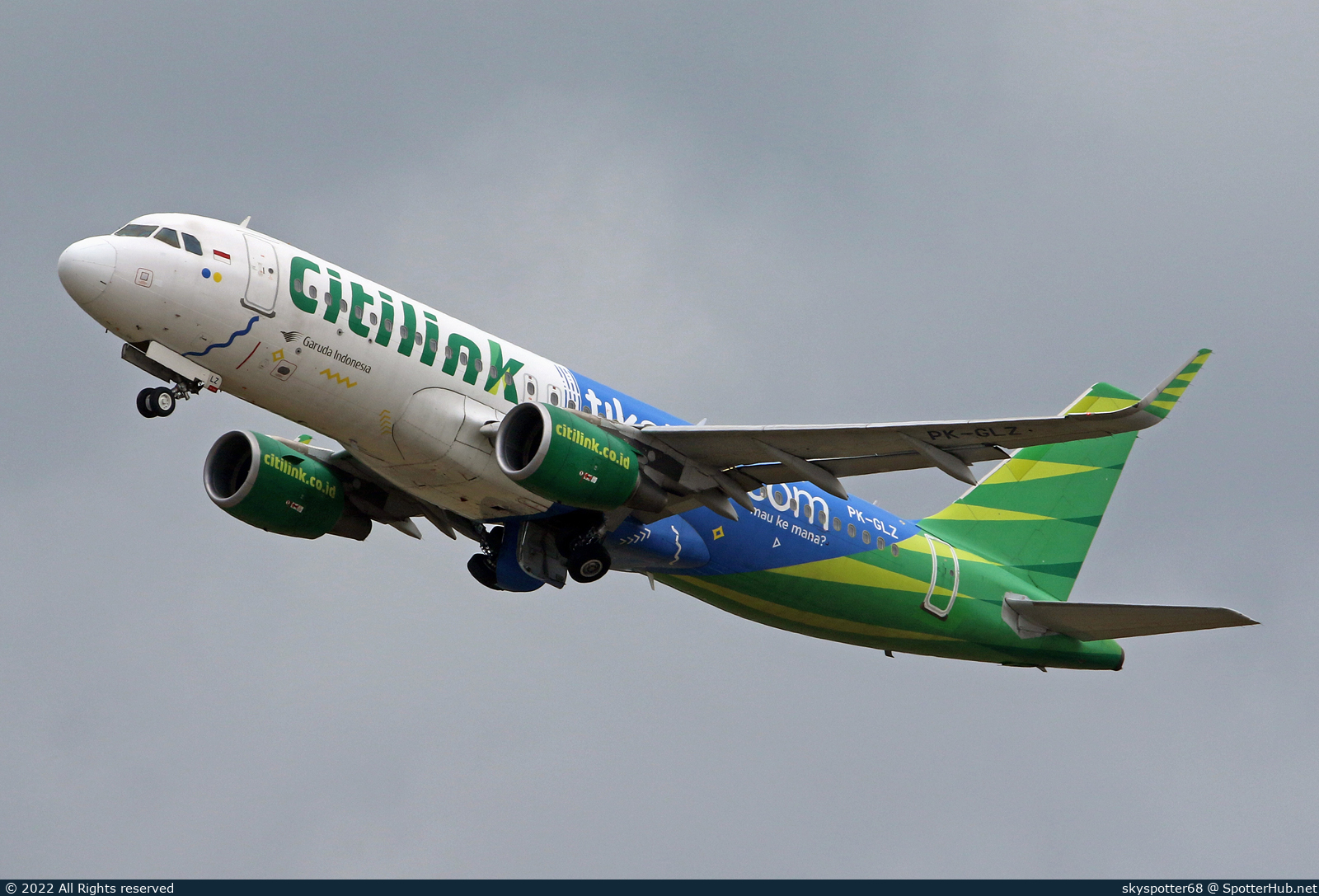 Photo of PK-GLZ - Airbus A320-214 operated by Citilink