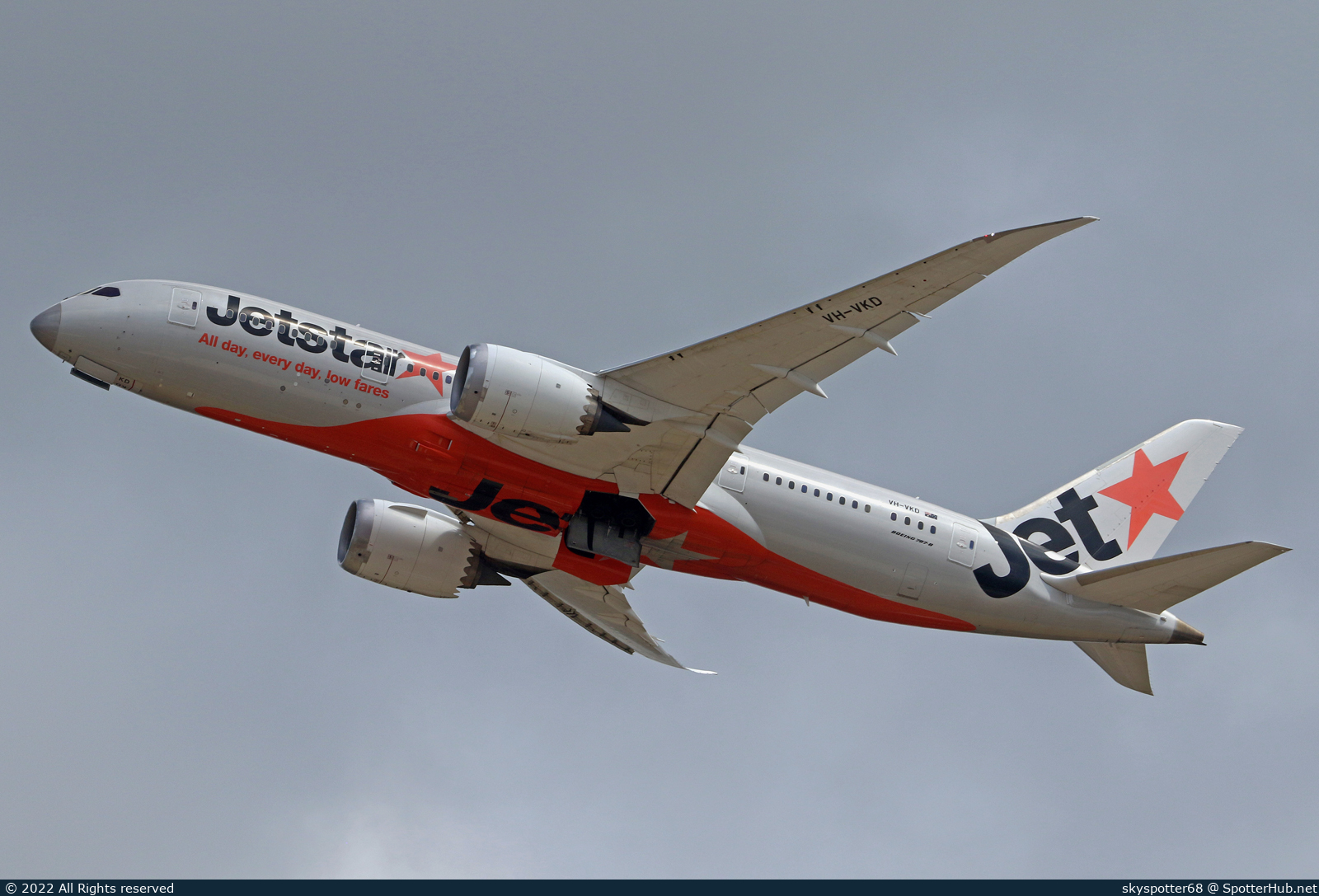 Photo of VH-VKD - Boeing 787-8 Dreamliner operated by Jetstar Airways