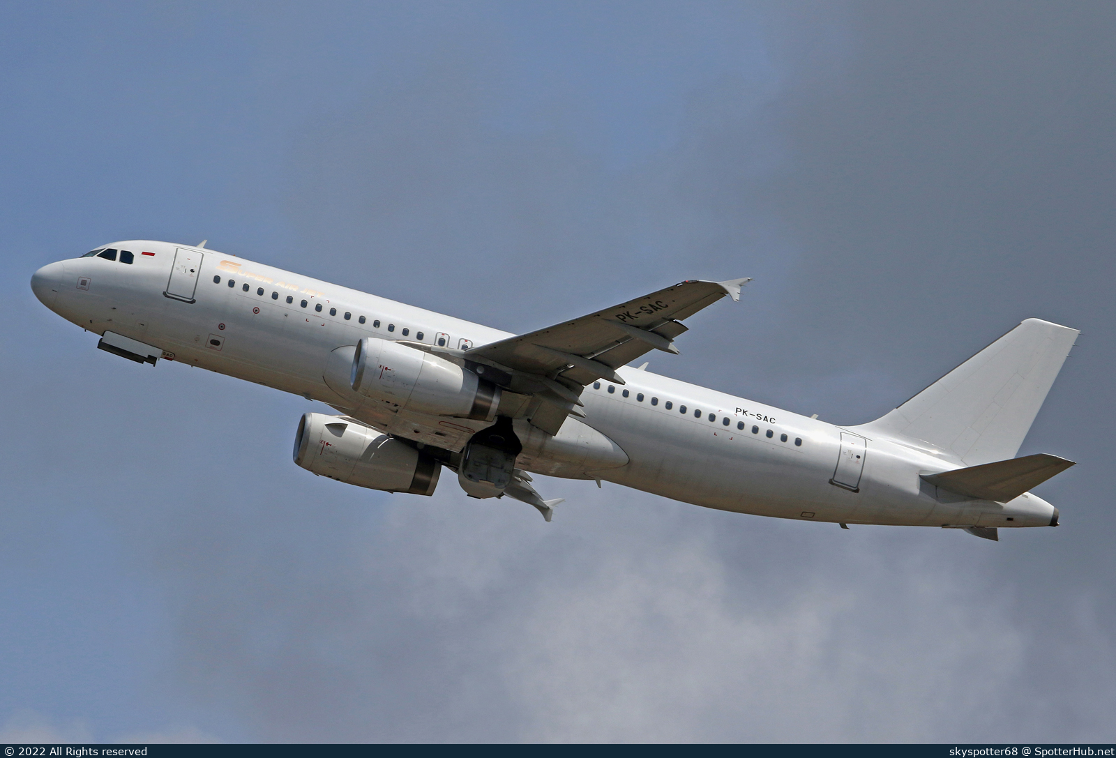 Photo of PK-SAC - Airbus A320-232 operated by Super Air Jet
