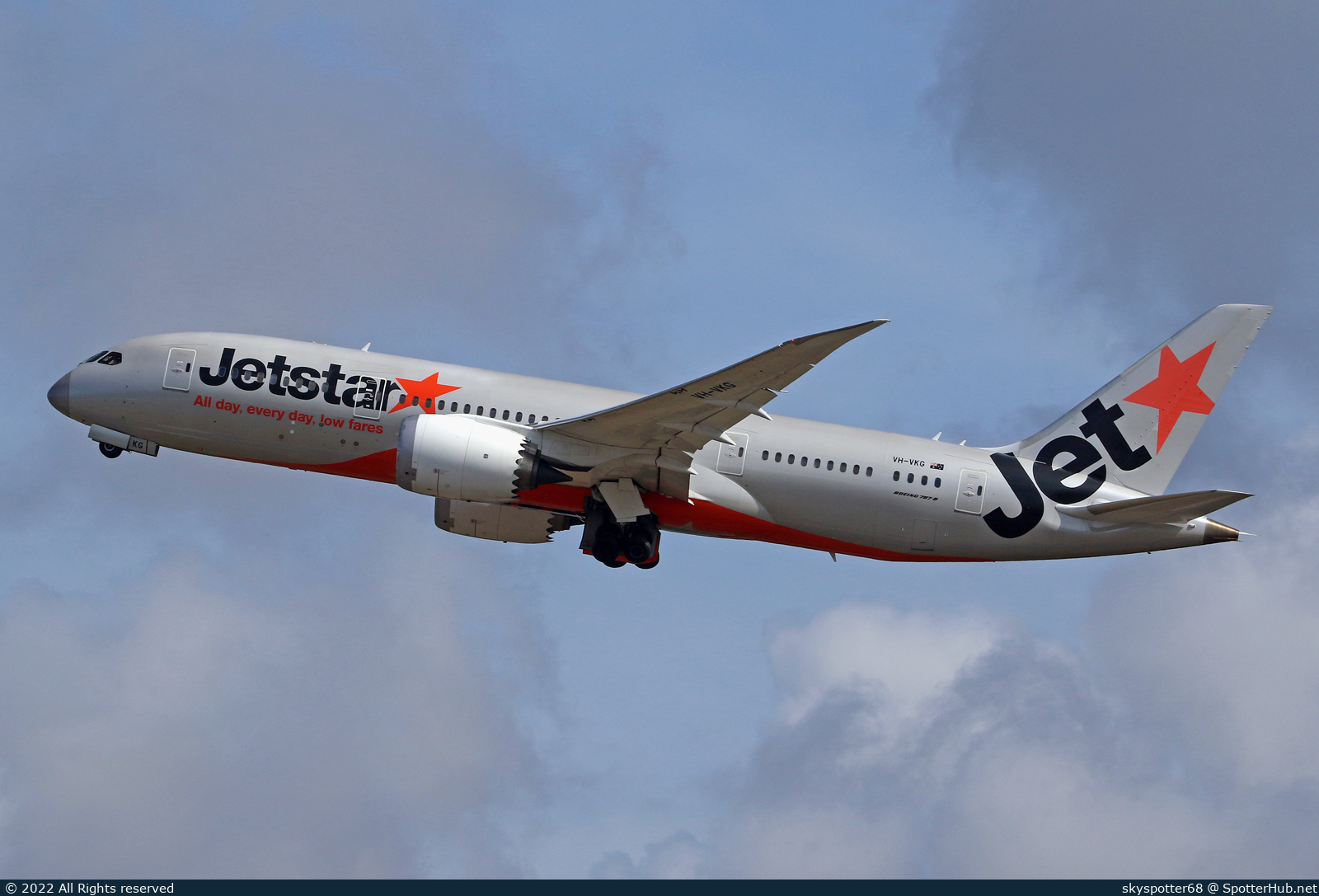 Photo of VH-VKG - Boeing 787-8 Dreamliner operated by Jetstar Airways