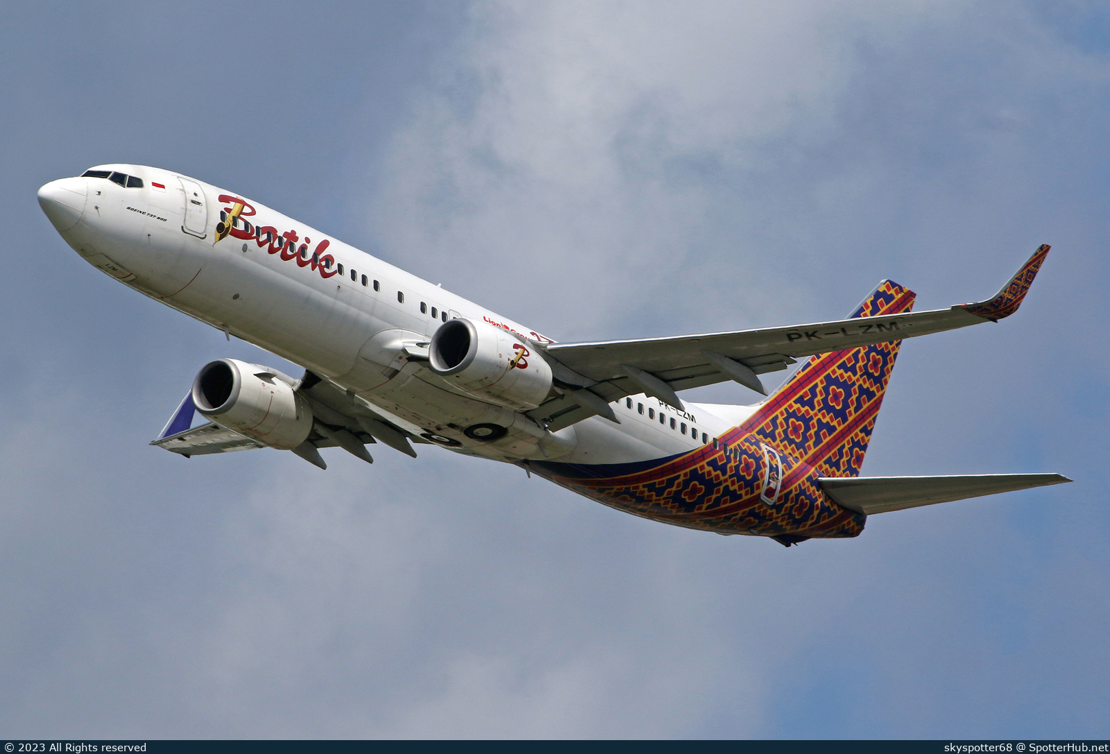 Photo of PK-LZW - Boeing 737-8GP operated by Batik Air