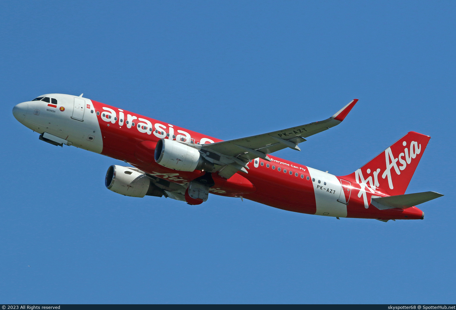 Photo of PK-AZT - Airbus A320-216 operated by Indonesia AirAsia