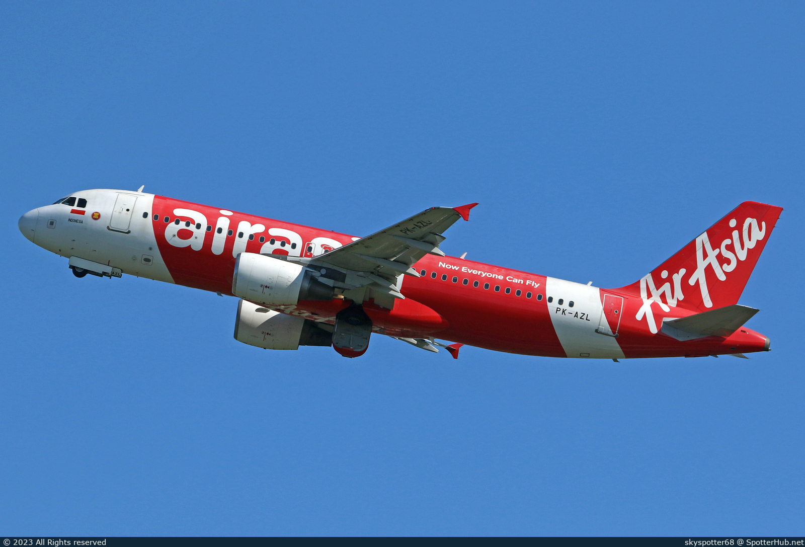 Photo of PK-AZL - Airbus A320-216 operated by Indonesia AirAsia