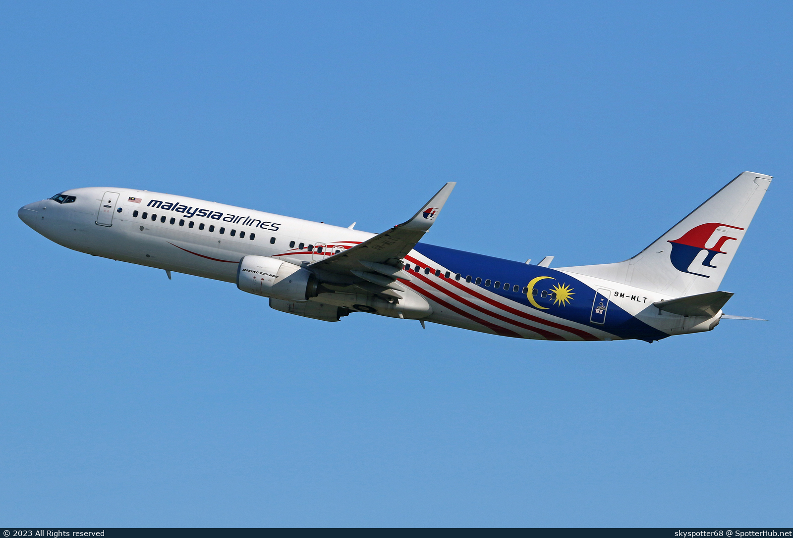 Photo of 9M-MLT - Boeing 737-8H6 operated by Malaysia Airlines