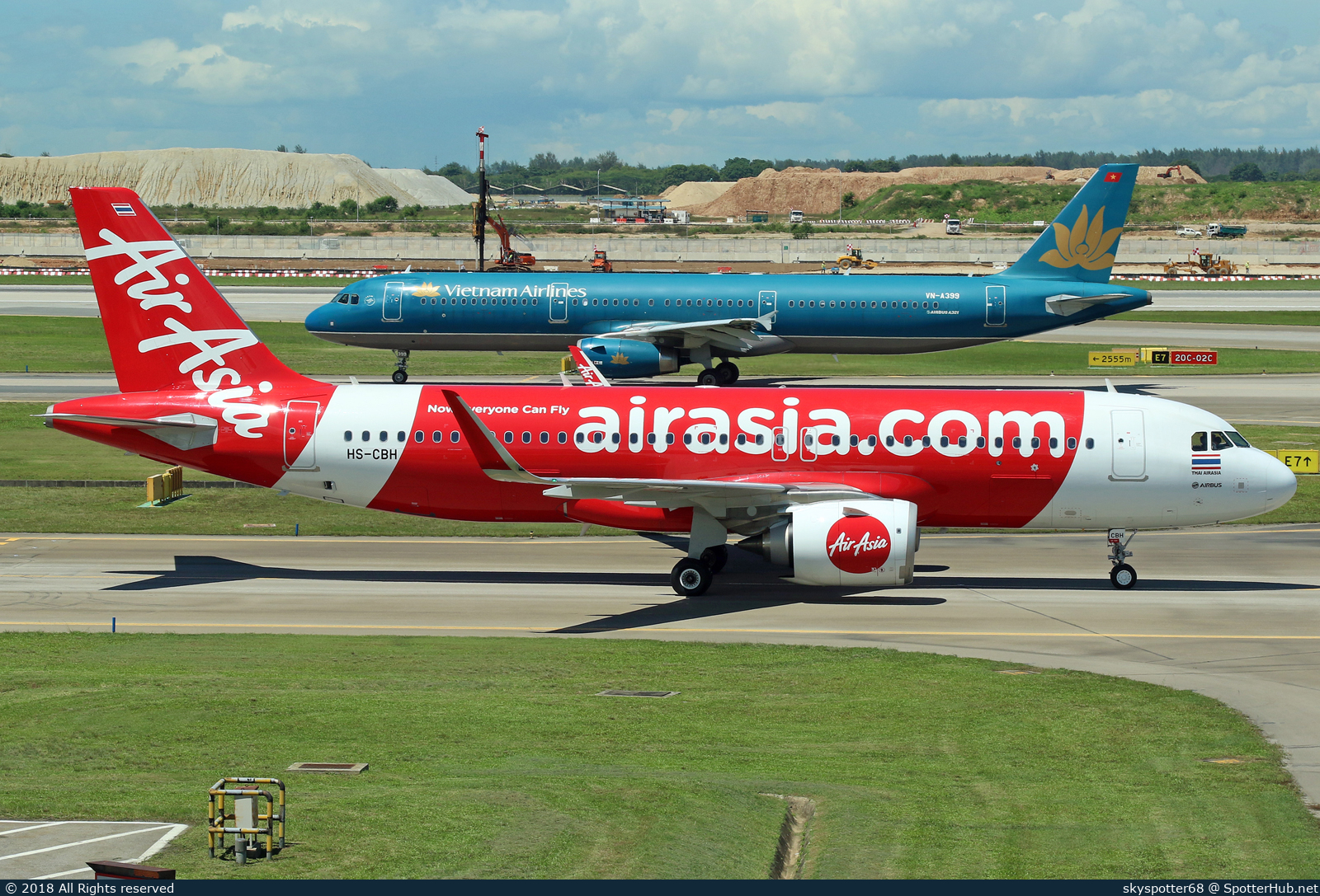 Photo of HS-CBH - Airbus A320-251N operated by Thai AirAsia