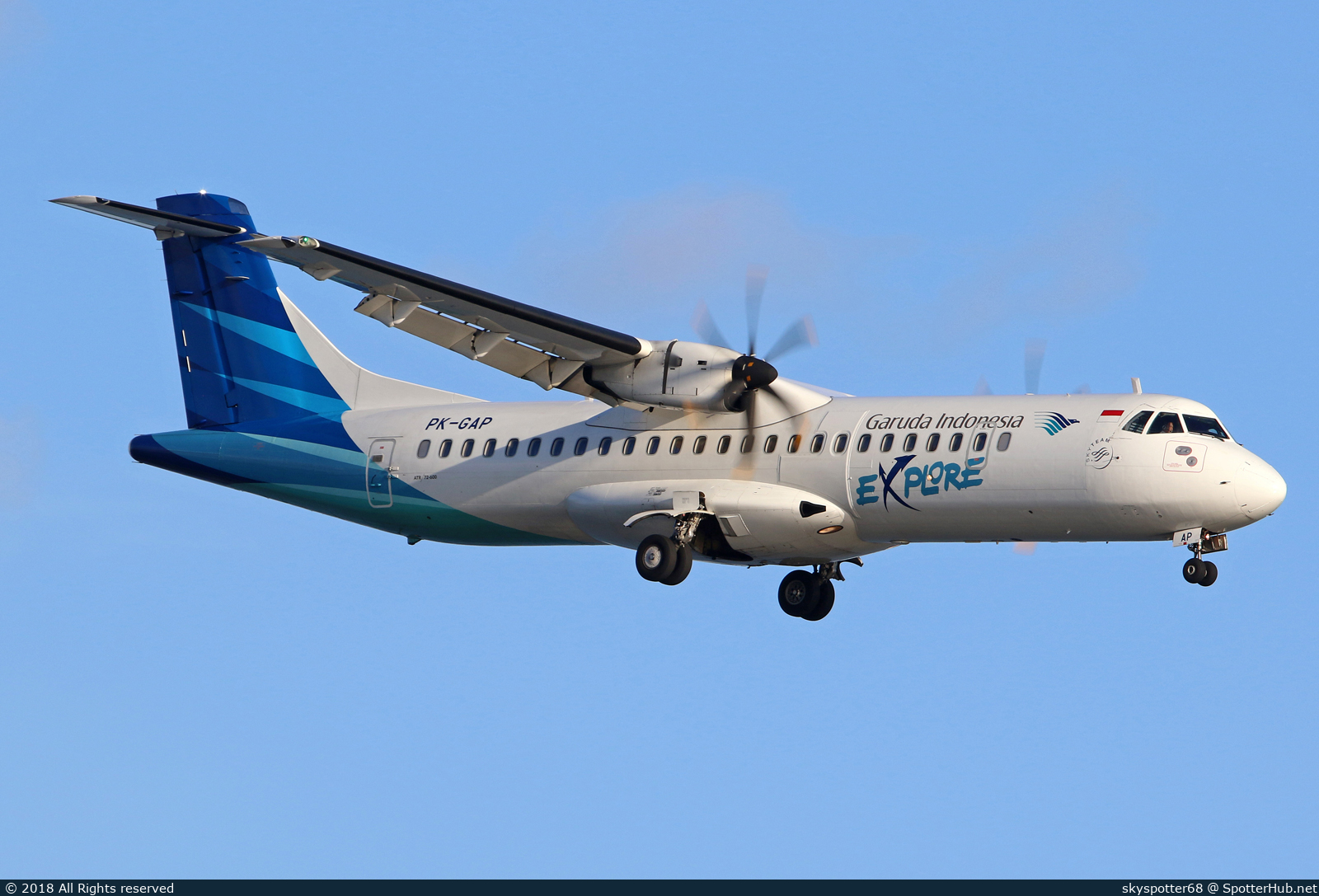 Photo of PK-GAP - ATR 72-600 operated by Garuda Indonesia
