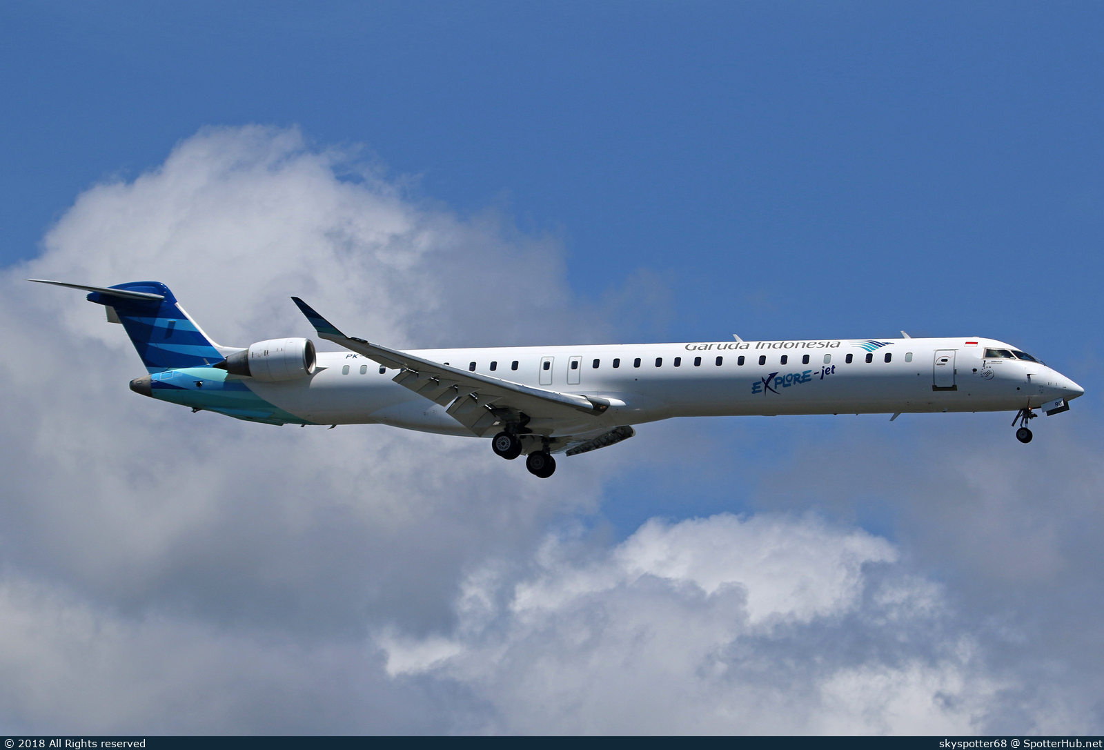 Photo of PK-GRO - Bombardier CRJ-1000ER operated by Garuda Indonesia
