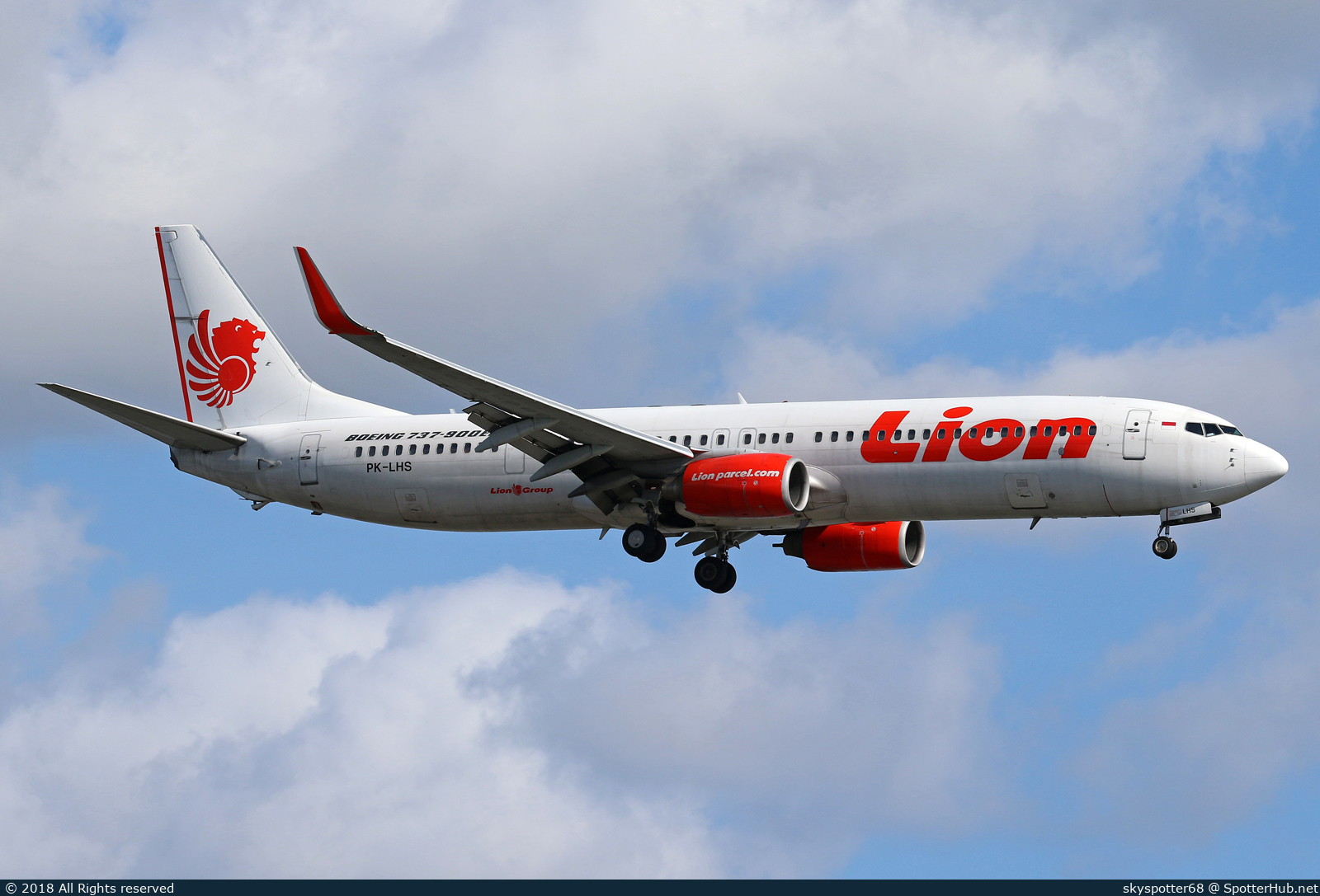 Photo of PK-LHS - Boeing 737-9GP(ER) operated by Lion Air