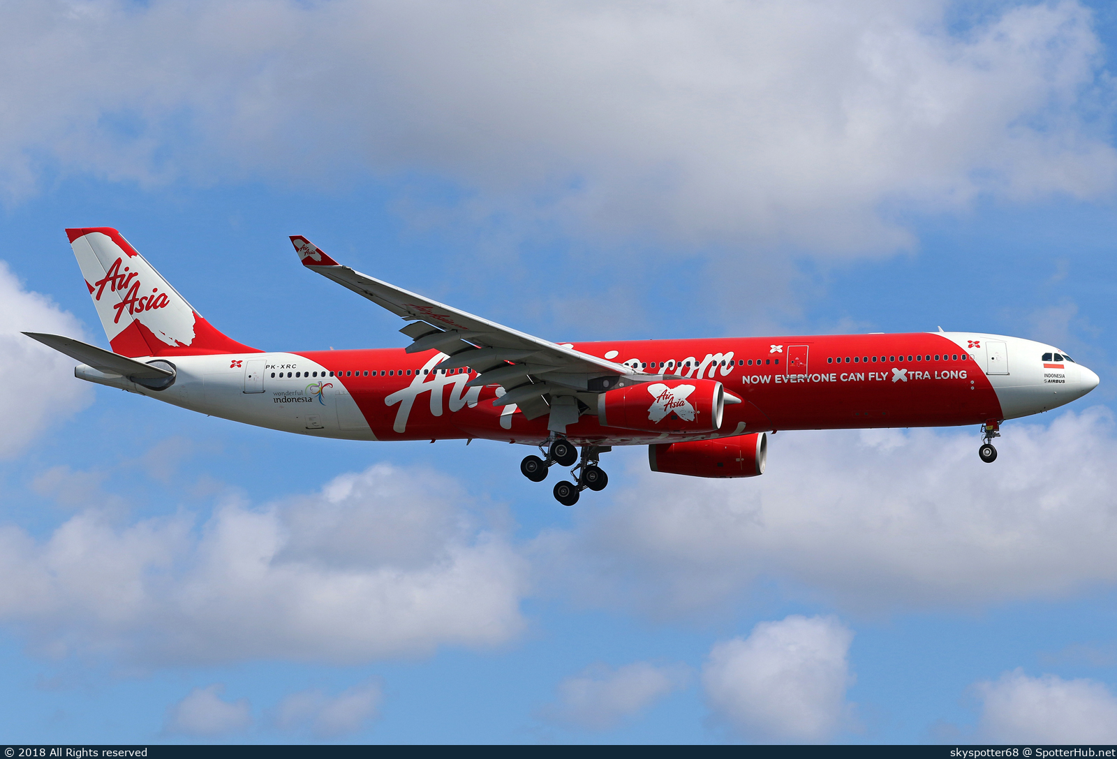 Photo of PK-XRC - Airbus A330-343 operated by Indonesia AirAsia X
