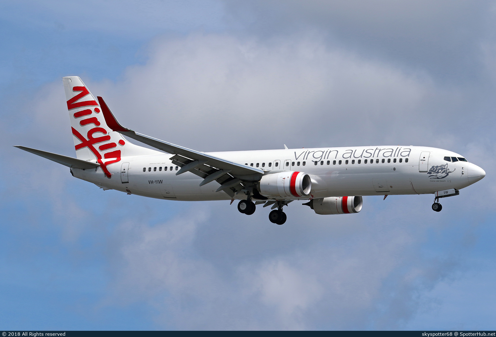 Photo of VH-YIW - Boeing 737-8FE operated by Virgin Australia Airlines