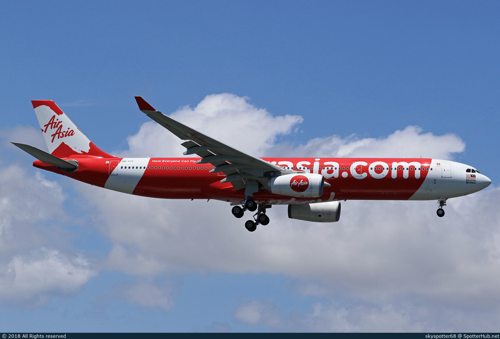 Photo of 9M-XXC - Airbus A330-343 operated by AirAsia X