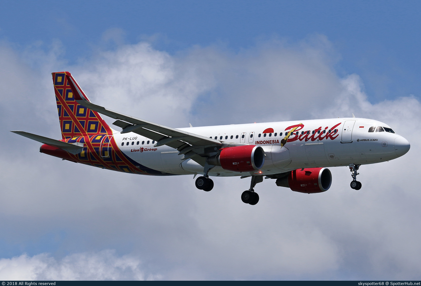 Photo of PK-LUG - Airbus A320-214 operated by Batik Air
