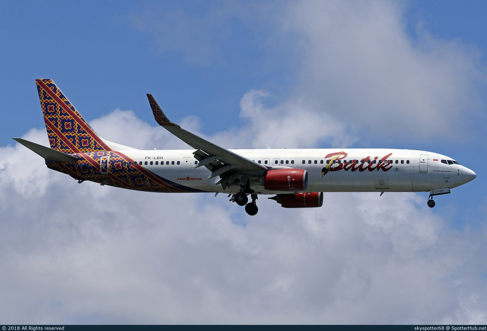 Photo of PK-LBH - Boeing 737-9GP(ER) operated by Batik Air