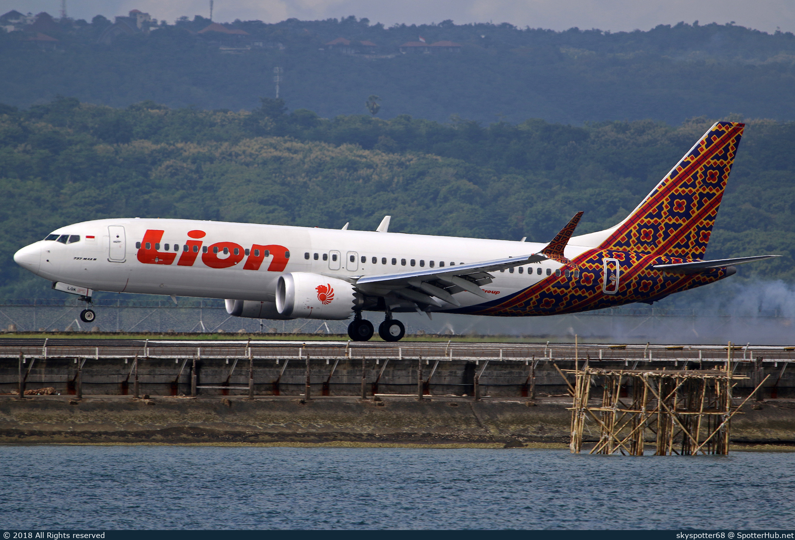 Photo of PK-LQK - Boeing 737 MAX 8 operated by Lion Air