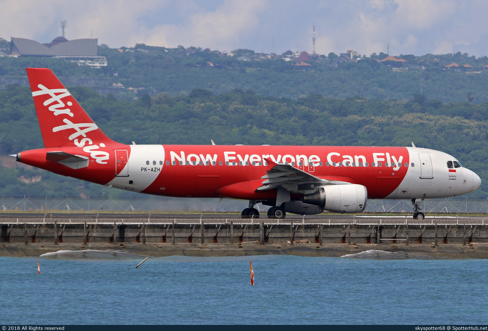 Photo of PK-AZH - Airbus A320-214 operated by Indonesia AirAsia