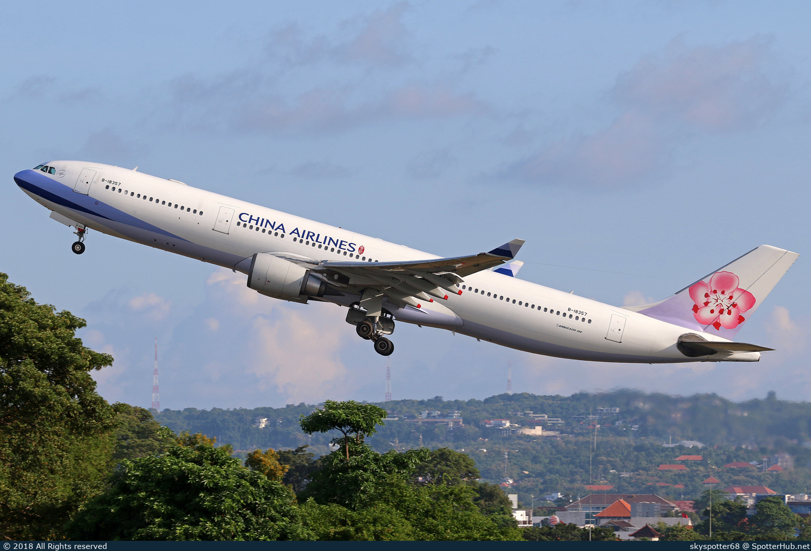Photo of B-18357 - Airbus A330-302 operated by China Airlines