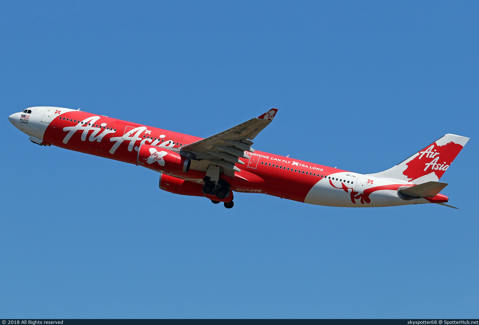 Photo of 9M-XXI - Airbus A330-343 operated by AirAsia X