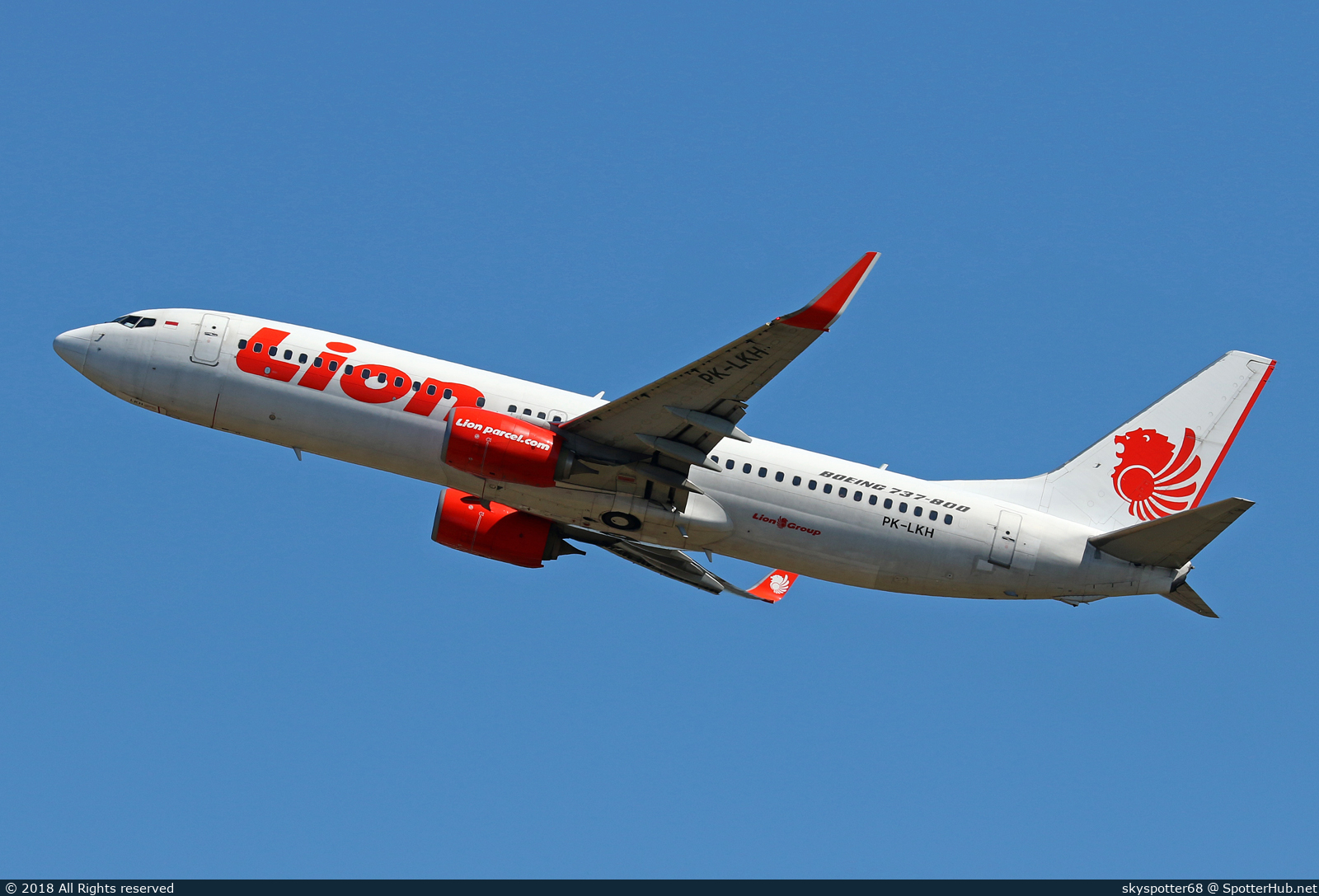 Photo of PK-LKH - Boeing 737-8GP operated by Lion Air