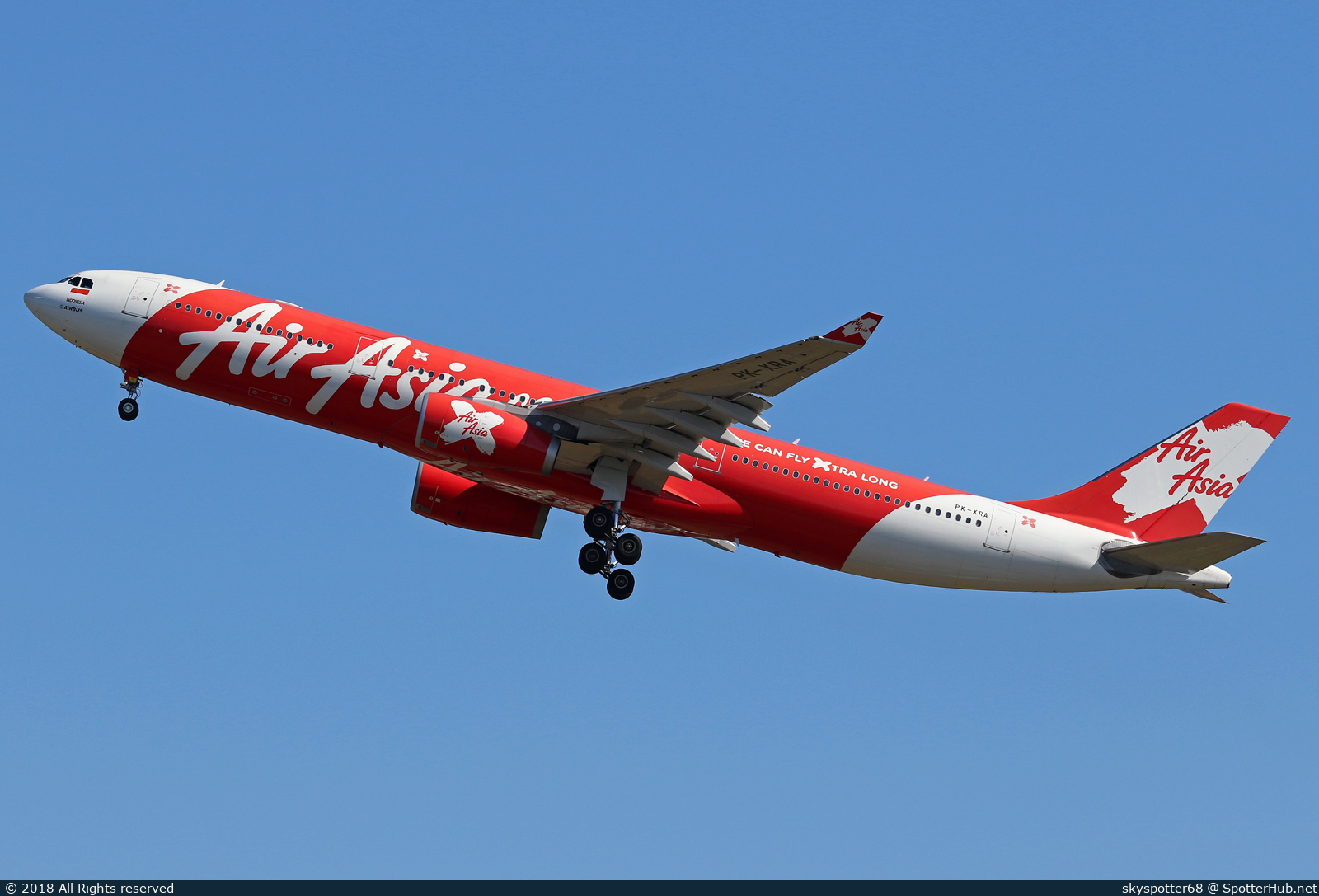 Photo of PK-XRA - Airbus A330-343 operated by Indonesia AirAsia X