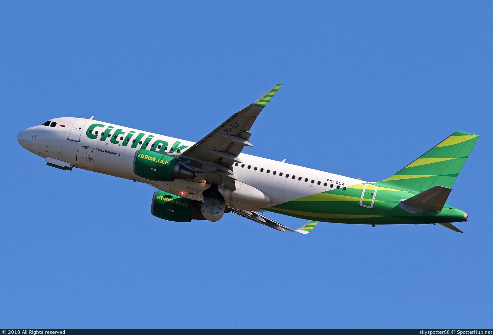 Photo of PK-GLX - Airbus A320-214 operated by Citilink