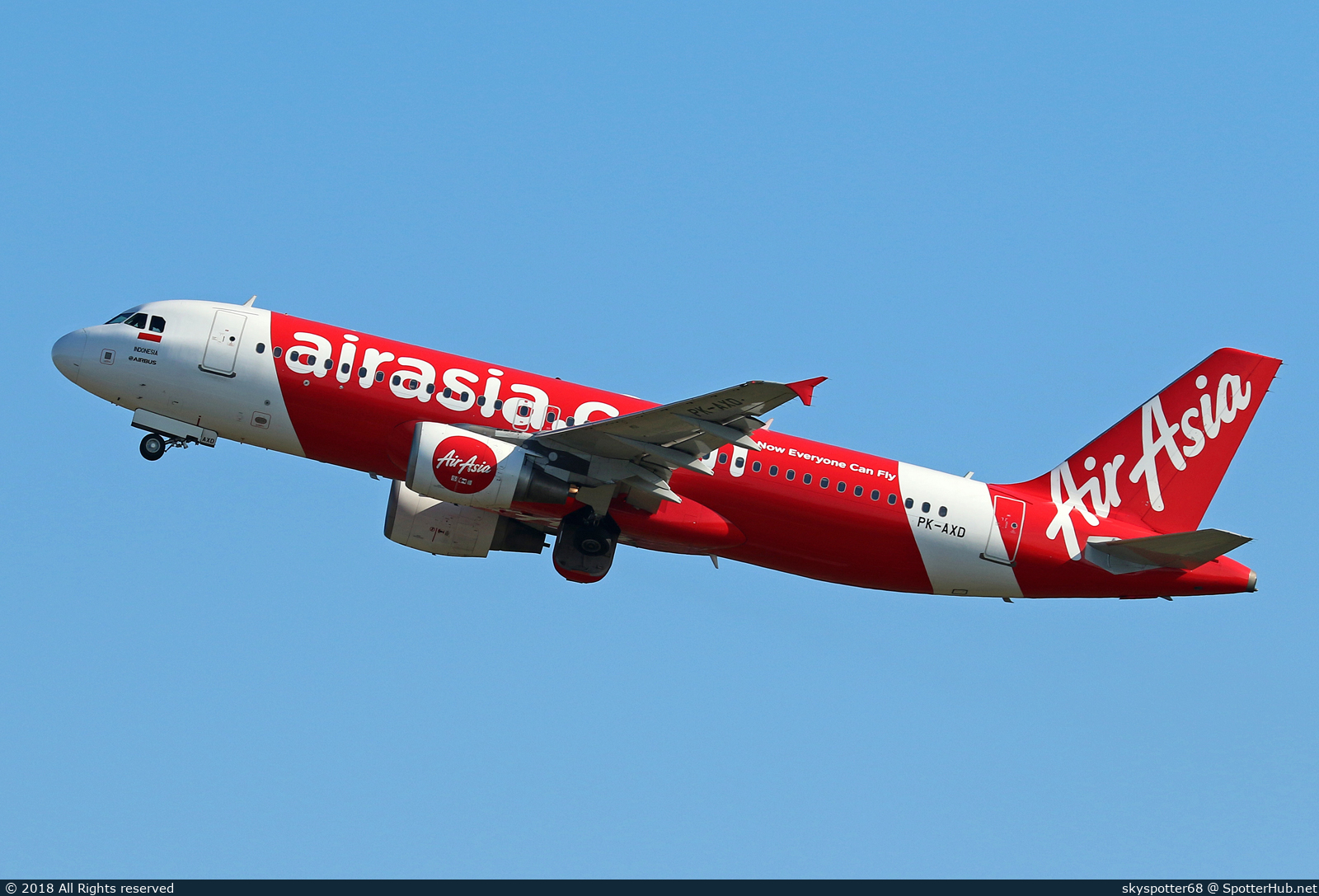 Photo of PK-AXD - Airbus A320-216 operated by Indonesia AirAsia