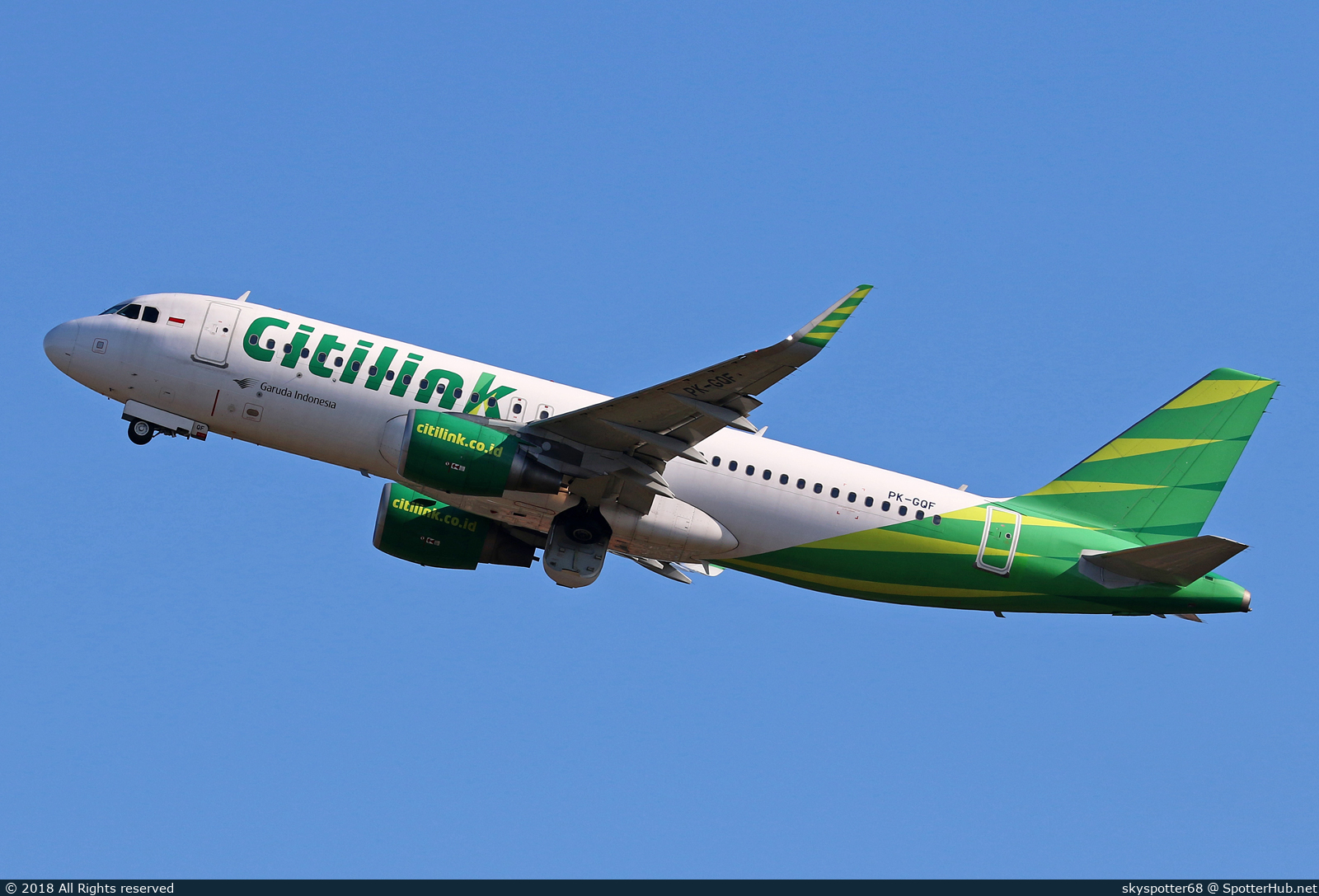 Photo of PK-GQF - Airbus A320-214 operated by Citilink