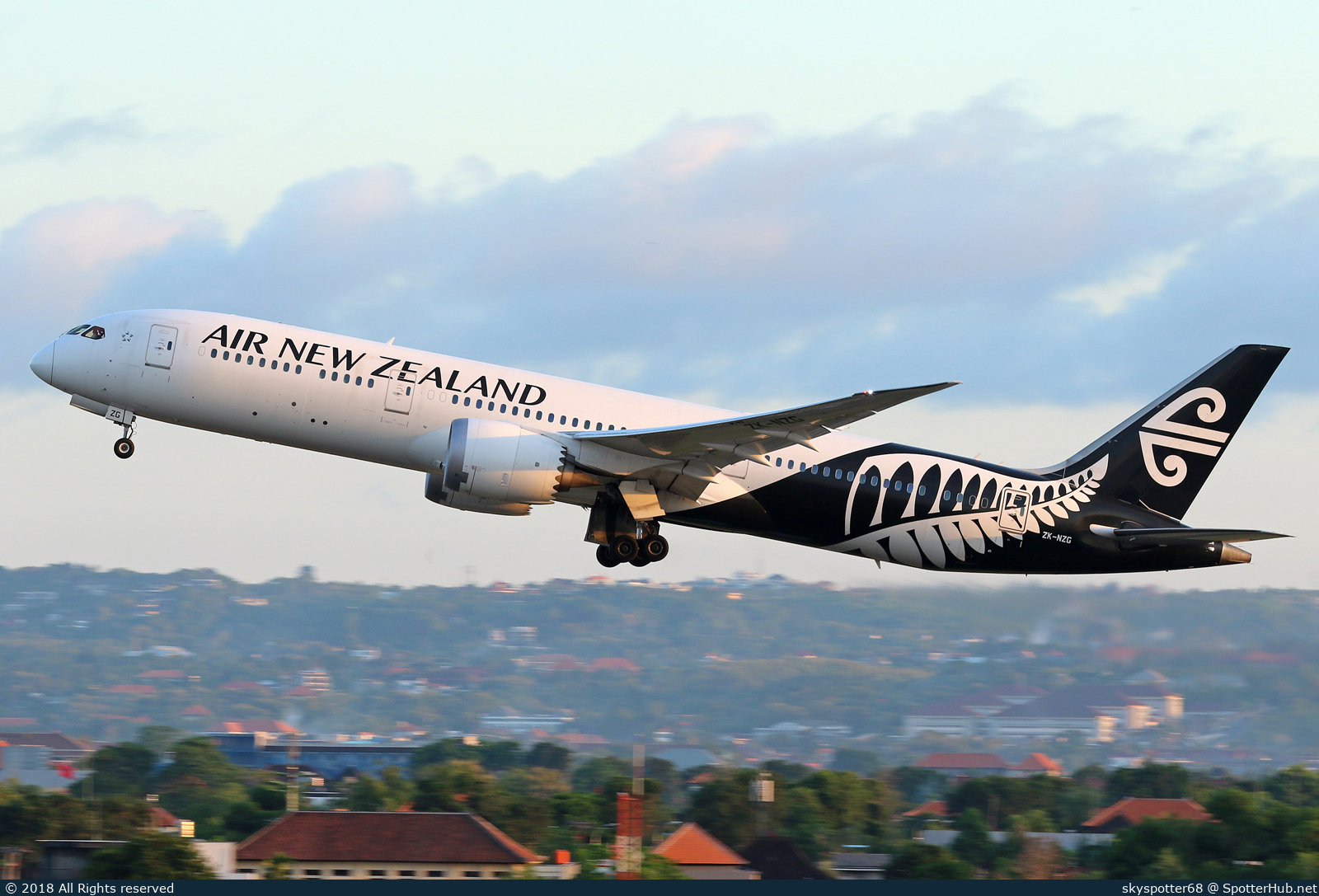Photo of ZK-NZG - Boeing 787-9 Dreamliner operated by Air New Zealand