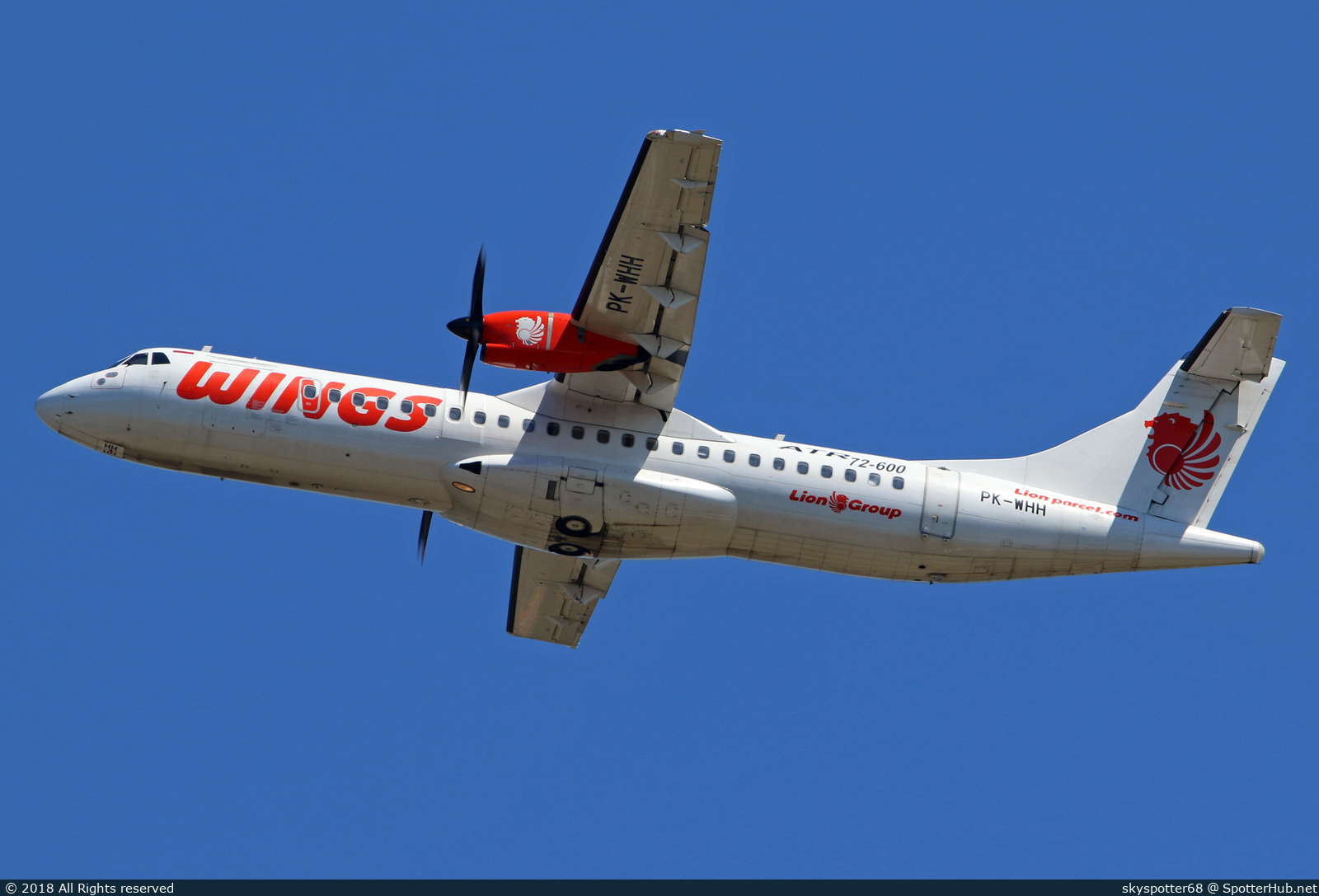 Photo of PK-WHH - ATR 72-600 operated by Wings Air
