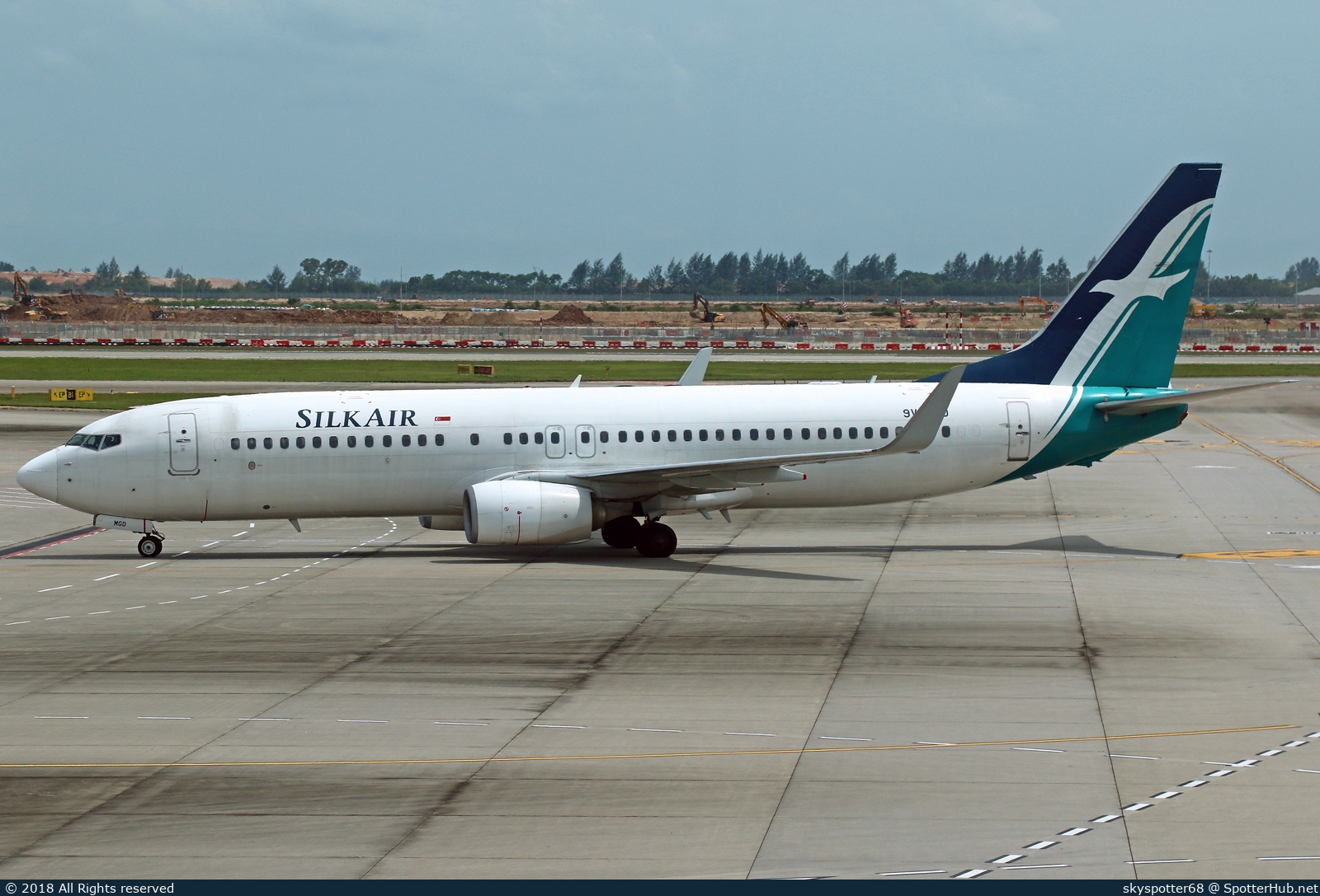 Photo of 9V-MGD - Boeing 737-8SA operated by SilkAir