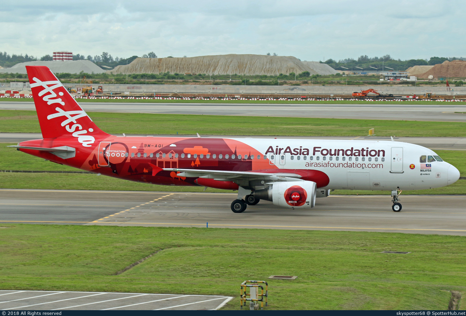 Photo of 9M-AQI - Airbus A320-216 operated by AirAsia
