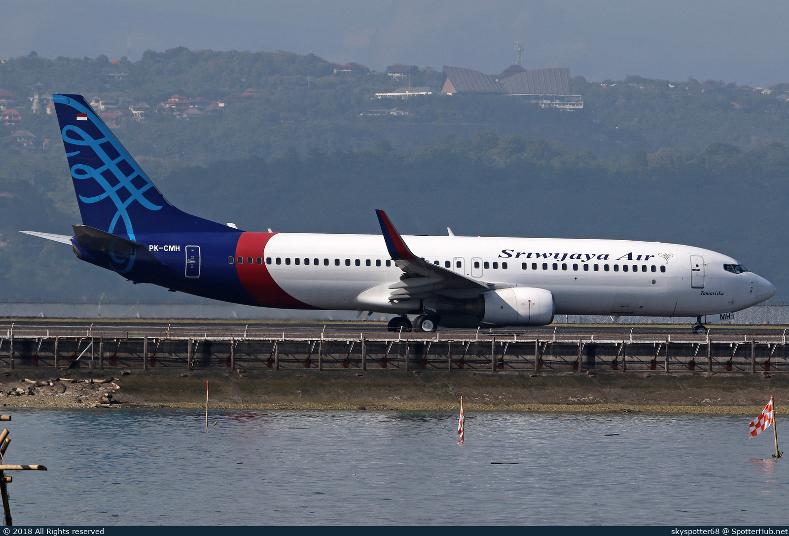 Photo of PK-CMH - Boeing 737-8Q8 operated by Sriwijaya Air