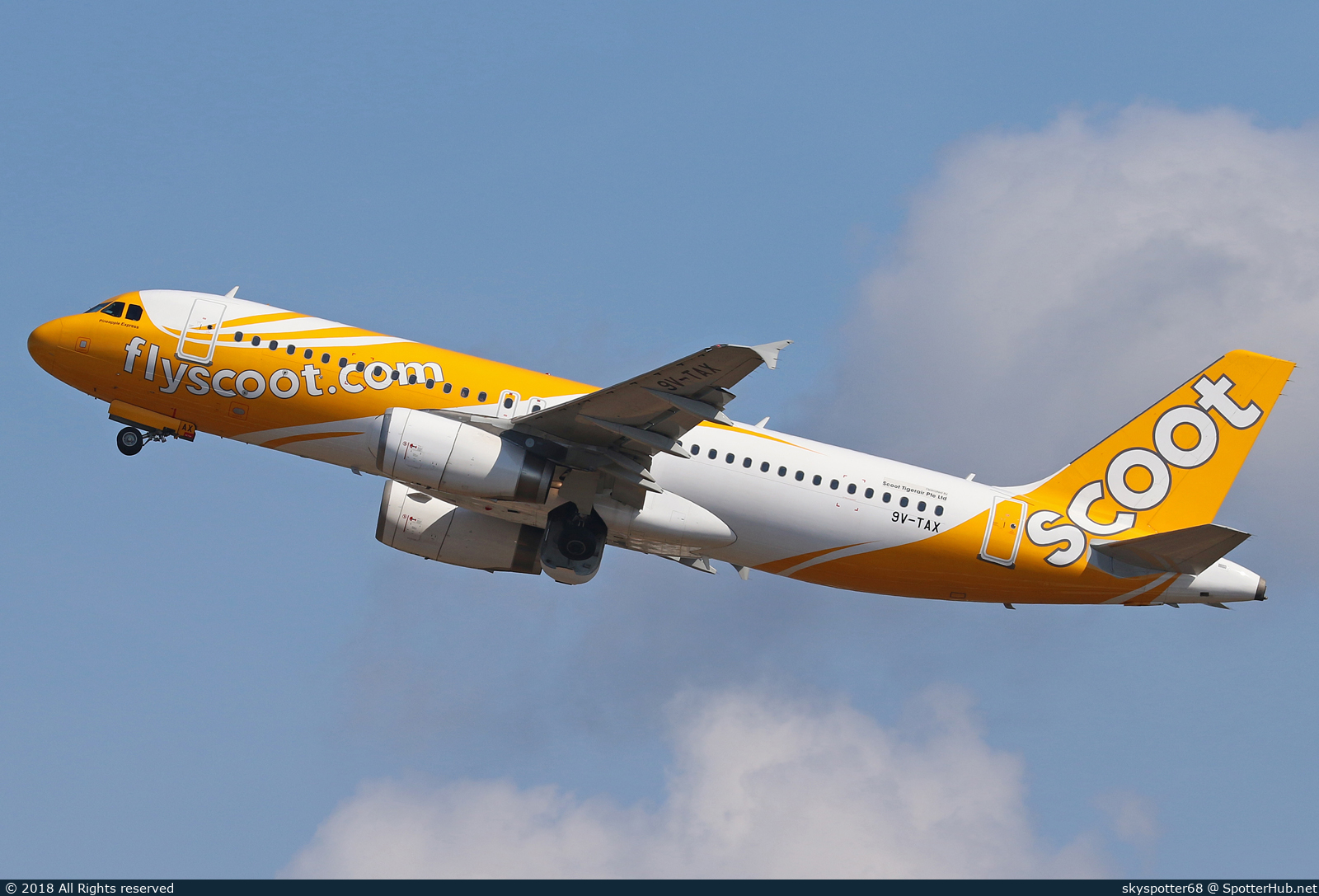 Photo of 9V-TAX - Airbus A320-232 operated by Scoot