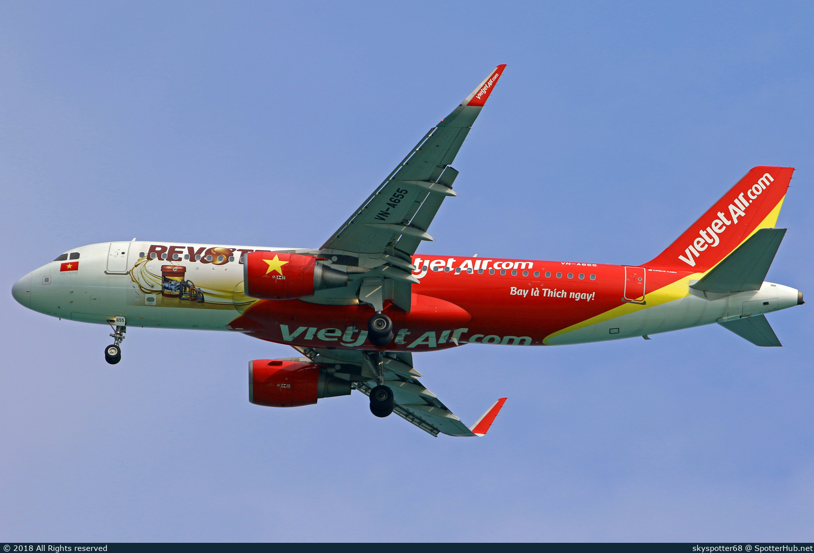 Photo of VN-A655 - Airbus A320-214 operated by VietJet Air