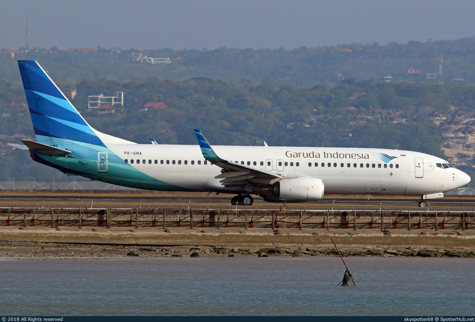 Photo of PK-GNA - Boeing 737-8U3 operated by Garuda Indonesia