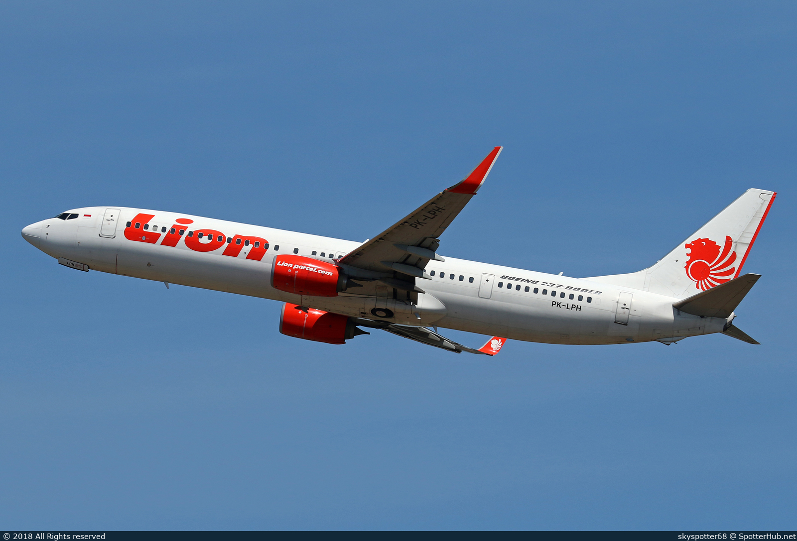 Photo of PK-LPH - Boeing 737-9GP(ER) operated by Lion Air
