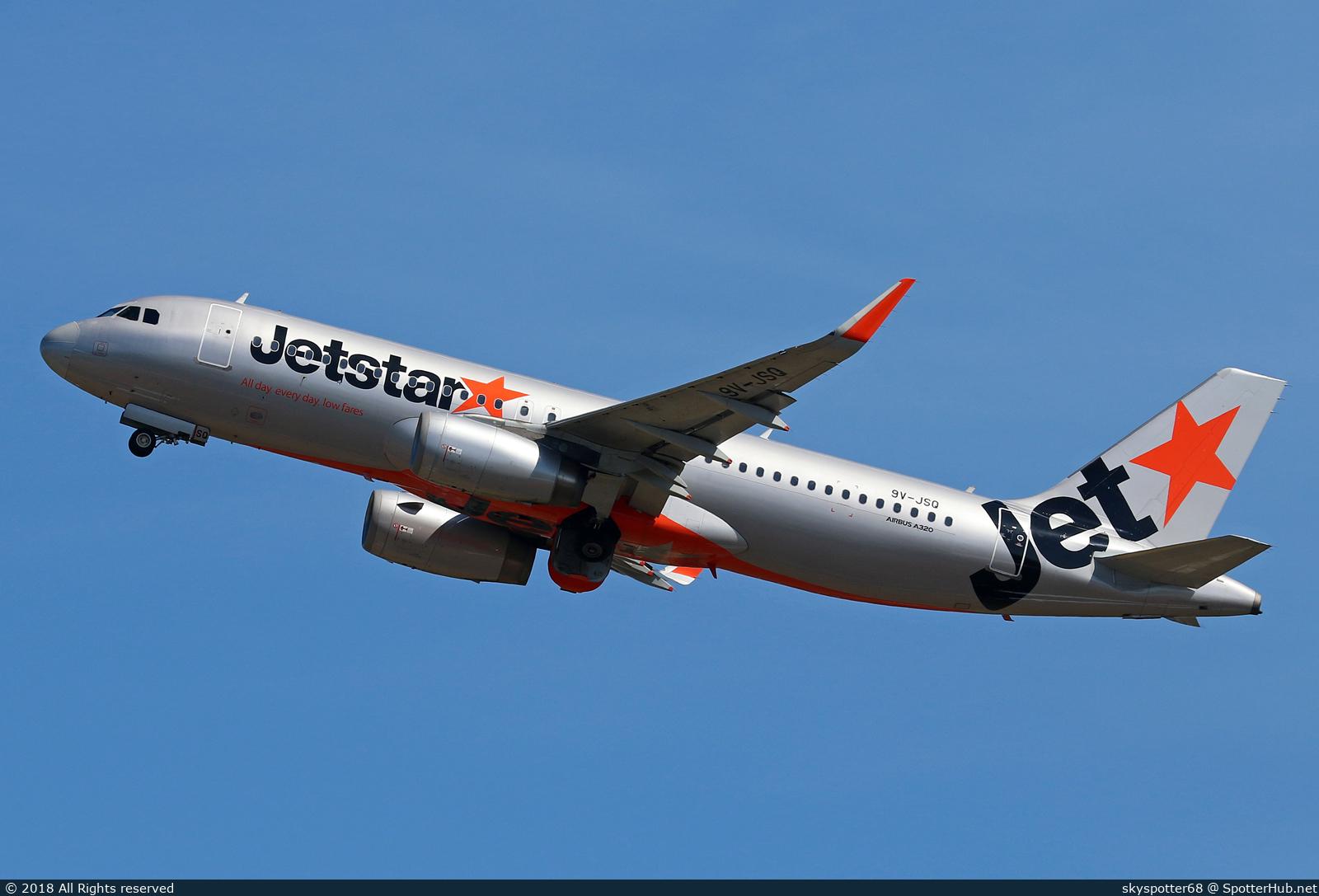 Photo of 9V-JSQ - Airbus A320-232 operated by Jetstar Asia