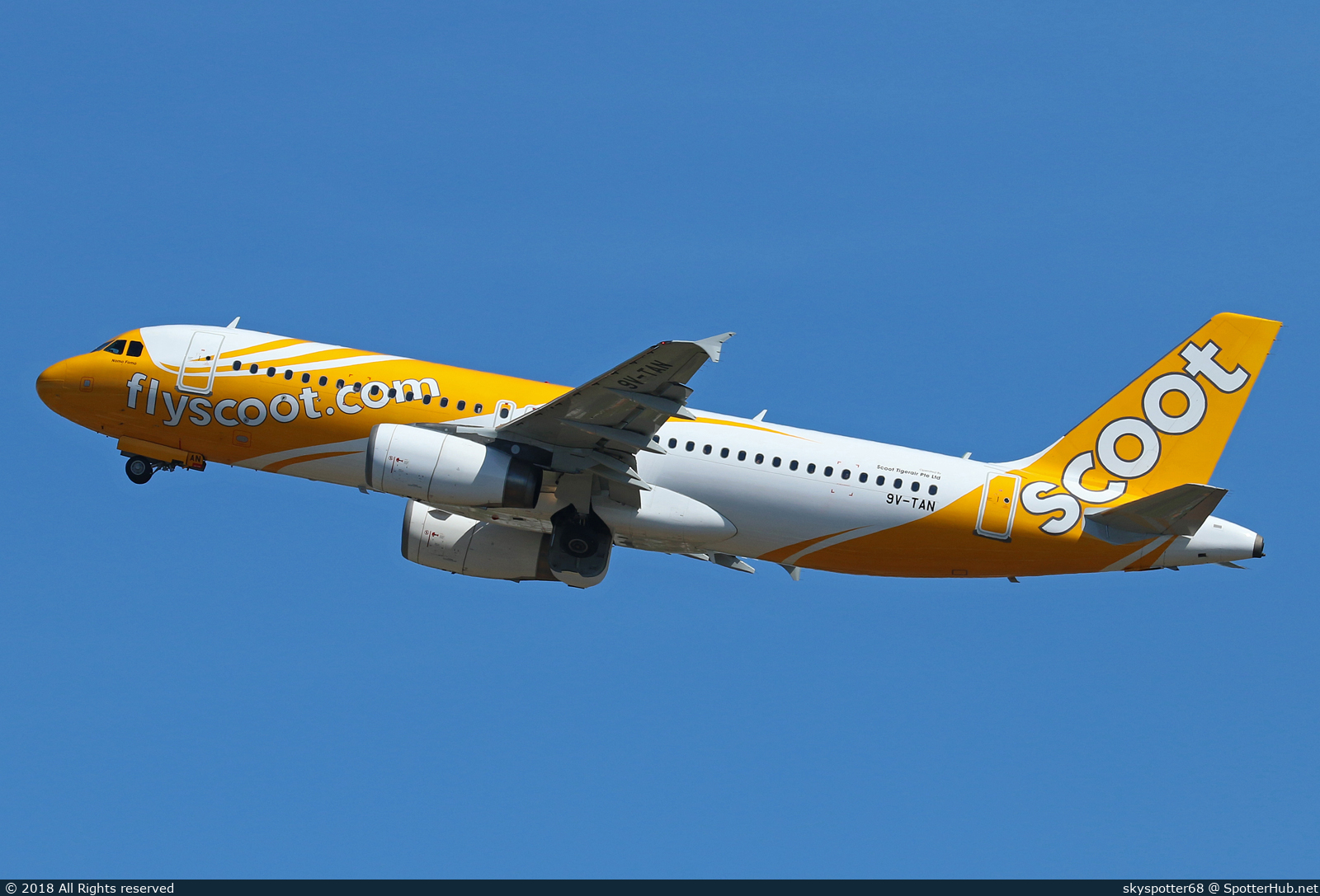 Photo of 9V-TAN - Airbus A320-232 operated by Scoot