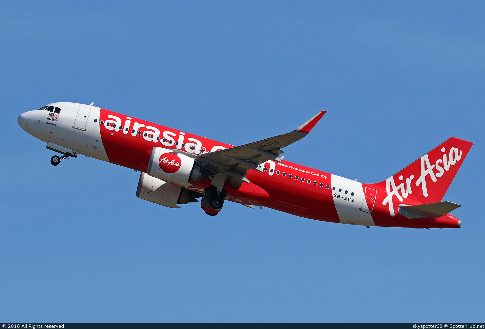 Photo of 9M-AGA - Airbus A320-251N operated by AirAsia