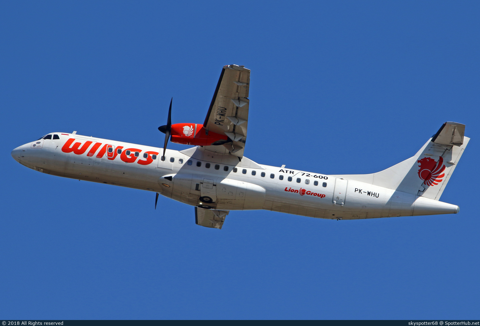 Photo of PK-WHU - ATR 72-600 operated by Wings Air